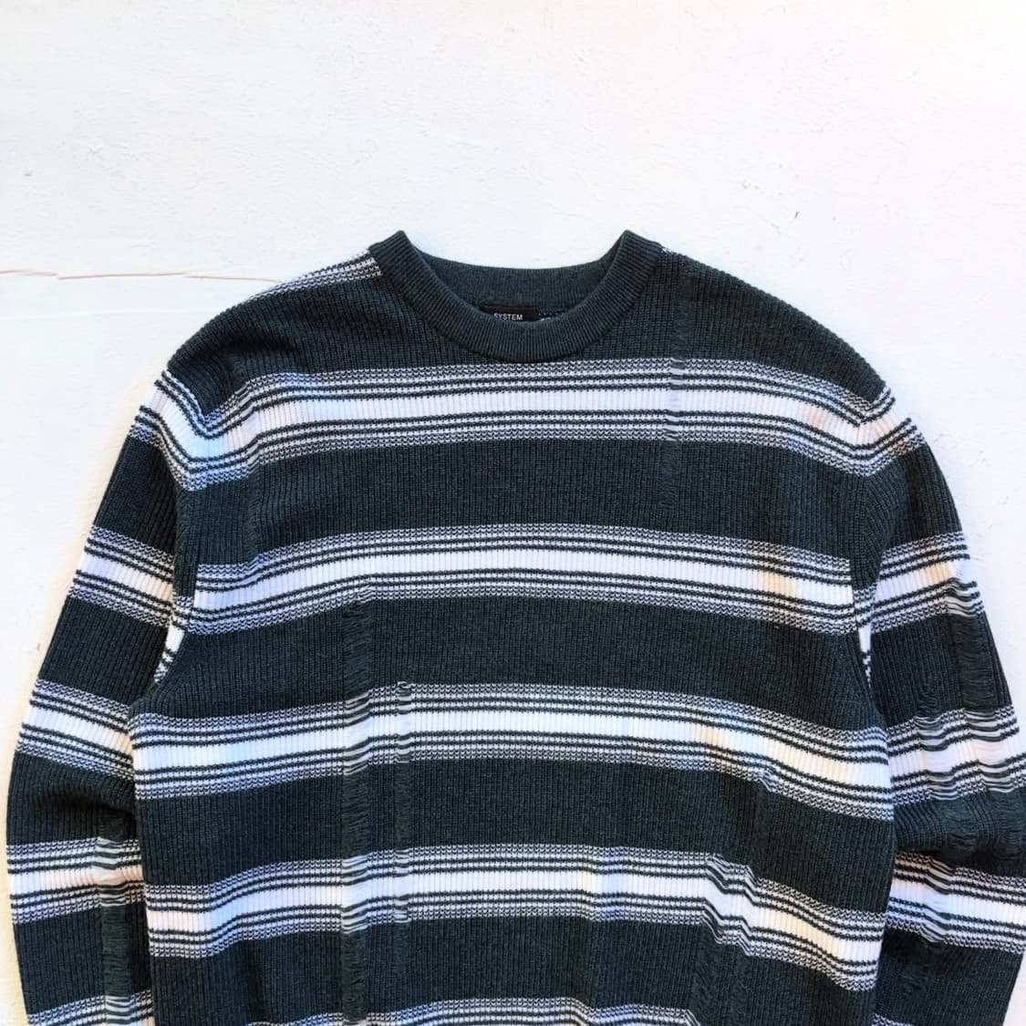 시스템 스트라이프 스웨터 상품이미지4