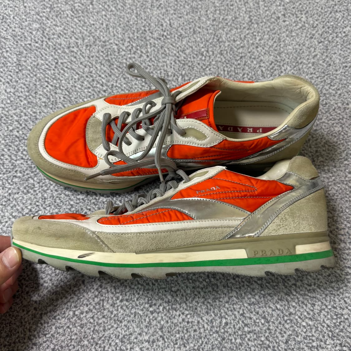 Prada 프라다 스니커즈 남성용 270 상품이미지5