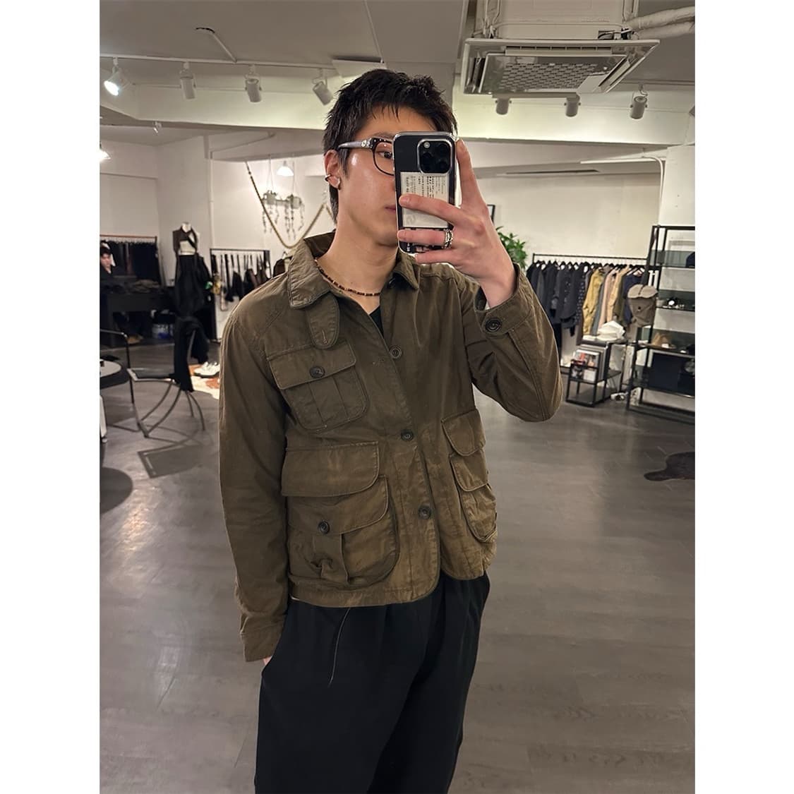  크리스찬 포 왁스드 코튼 자켓 상품이미지4