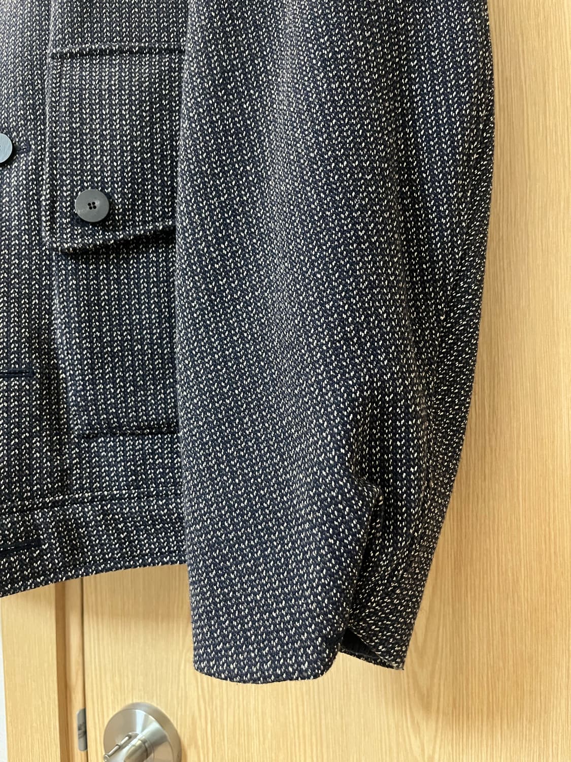 도큐먼트 울 헤링본 자켓 상품이미지5