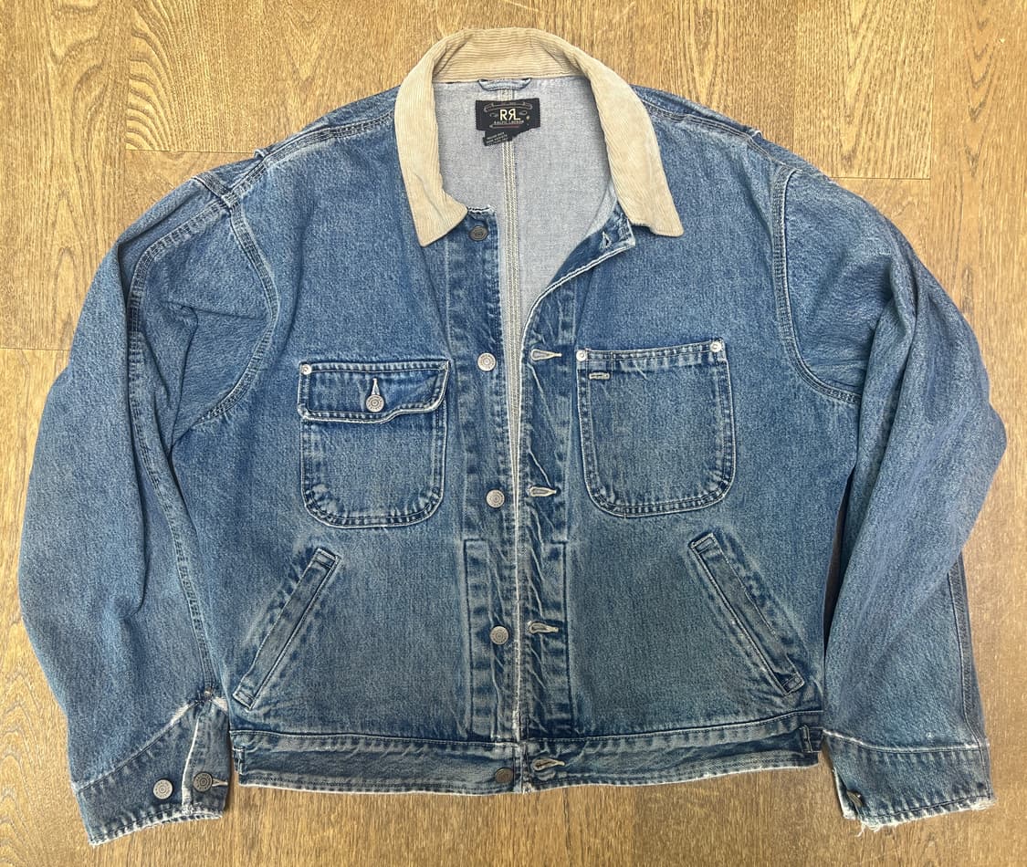 더블알엘 rrl 덩가리 던가리 자켓 m 팝니다 상품이미지1
