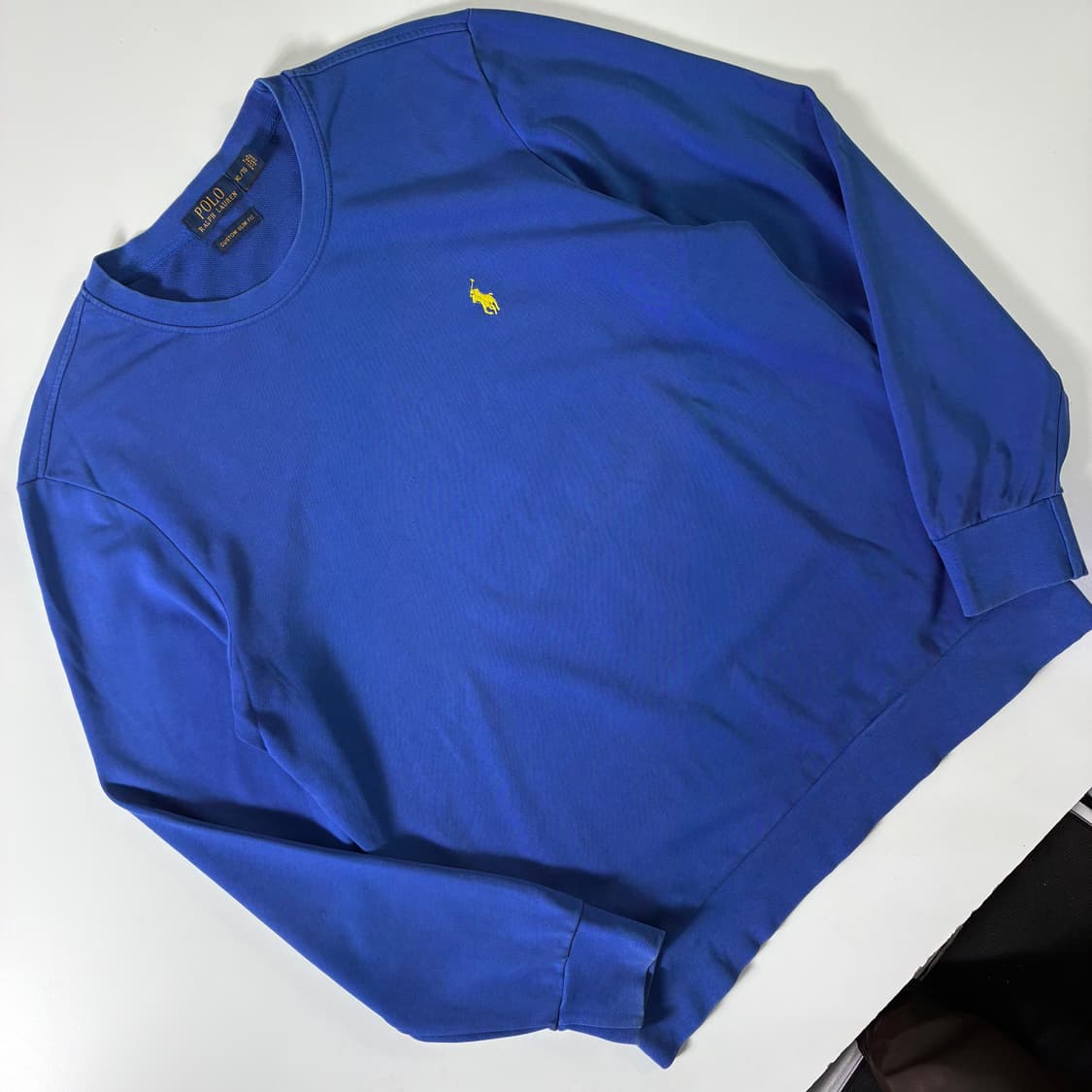 Polo  폴로 랄프로렌 자수 코튼 블루 맨투맨  상품이미지2
