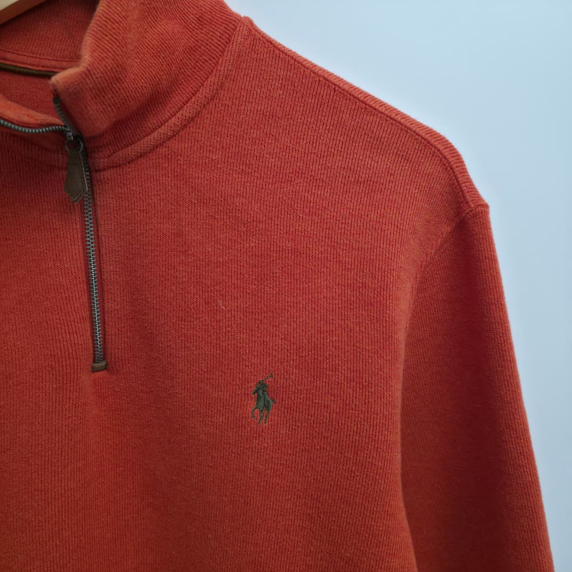 [M] 폴로 랄프로렌 오렌지 쿼터 집업 상품이미지4