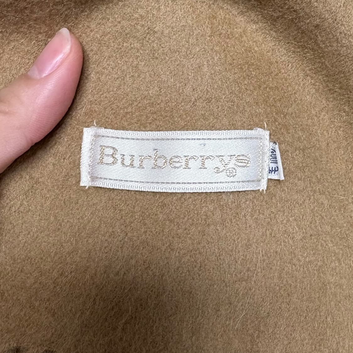 버버리 브라운 울 100% 머플러 목도리 상품이미지2