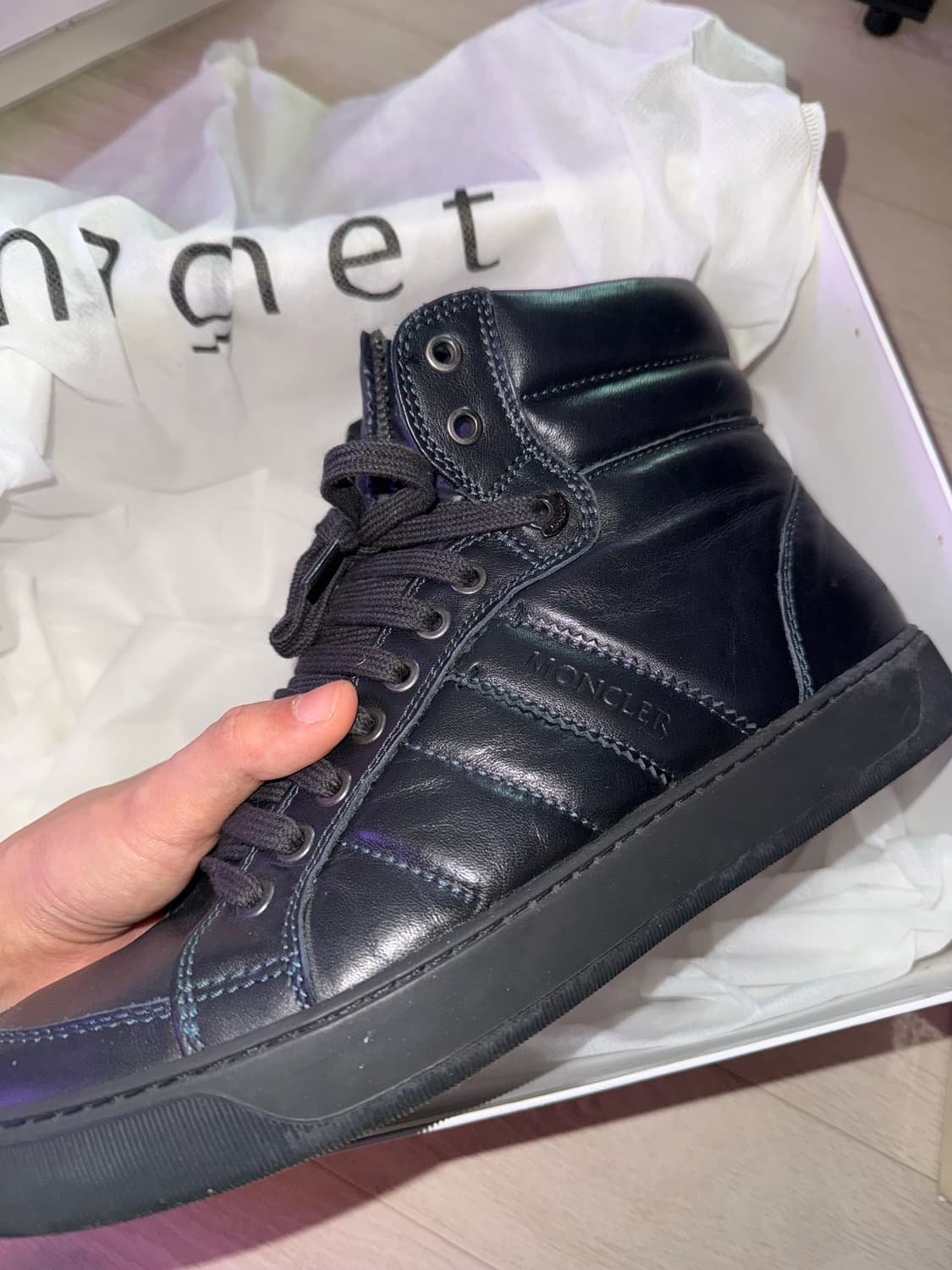 Moncler 몽클레어 하이탑 42 사이즈 상품이미지3