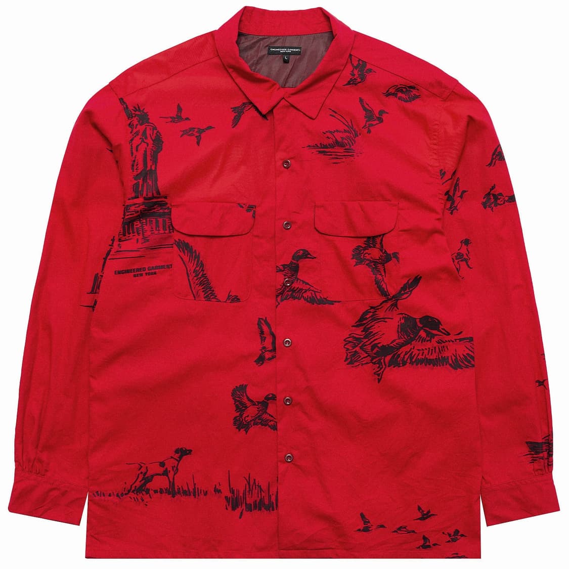 엔지니어드 가먼츠 x Manabu Gaku Inada 노스 웨스턴 셔츠 상품이미지1