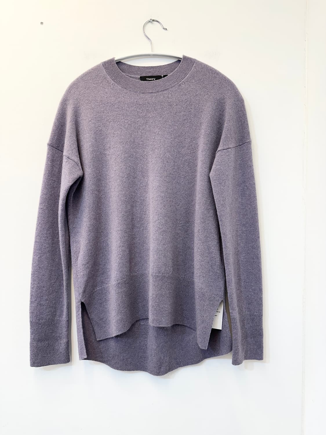 p) 띠어리 연보라 캐시미어 100 니트 티셔츠 상품이미지1