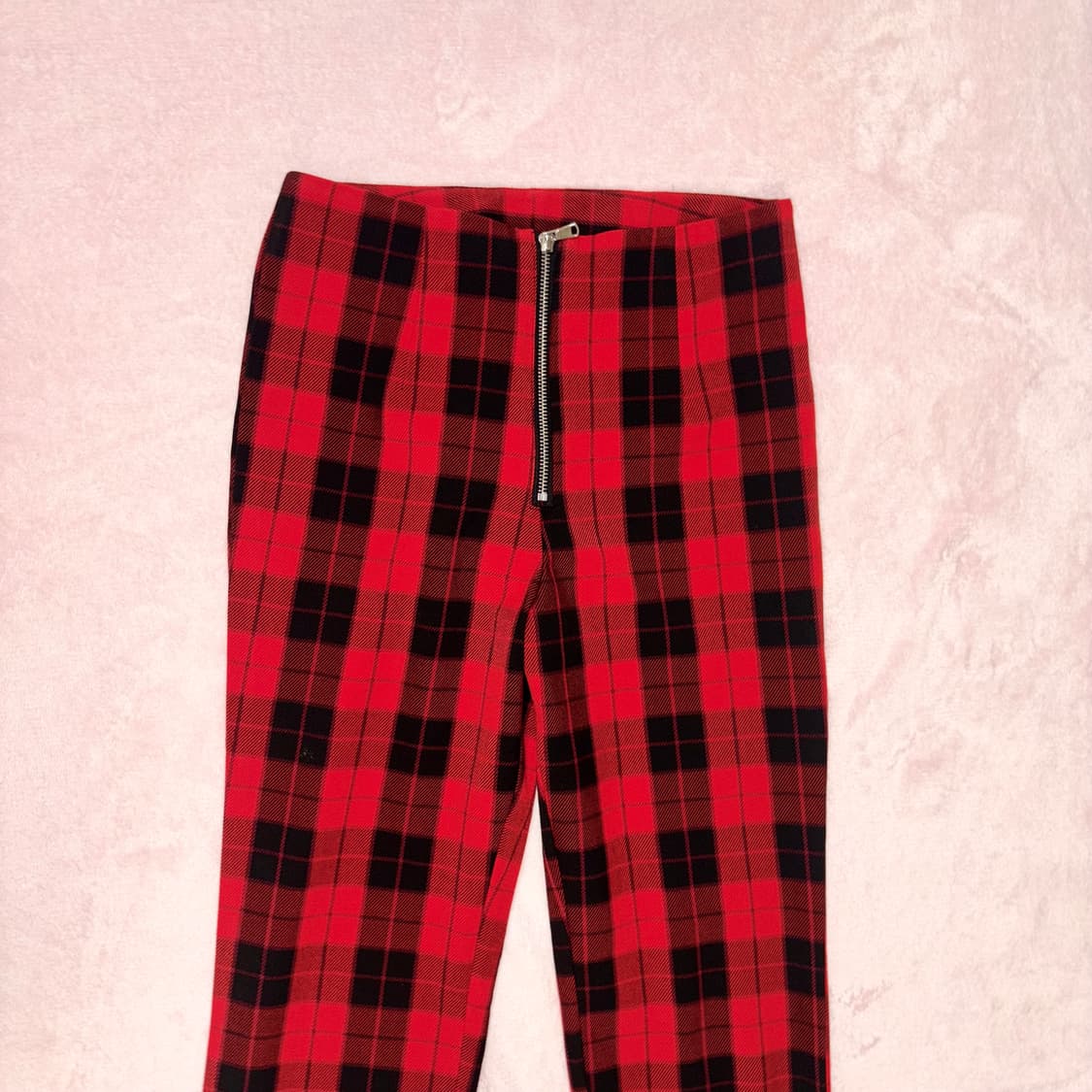 h&m 타탄체크 펑크 팬츠 상품이미지2