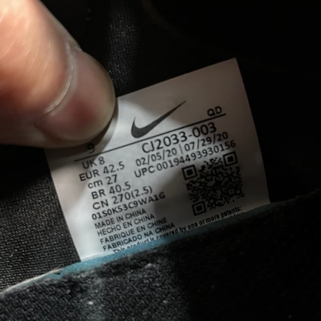 270 나이키 에어 줌 타입  상품이미지7