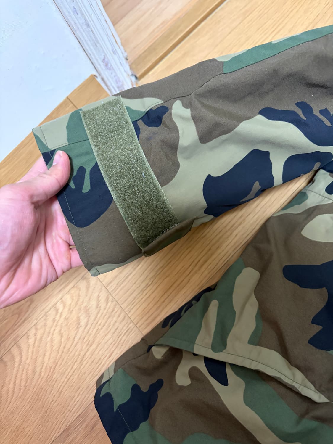 [M-R] 미군 고어텍스 야상 점퍼 카모 우드랜드 상품이미지4