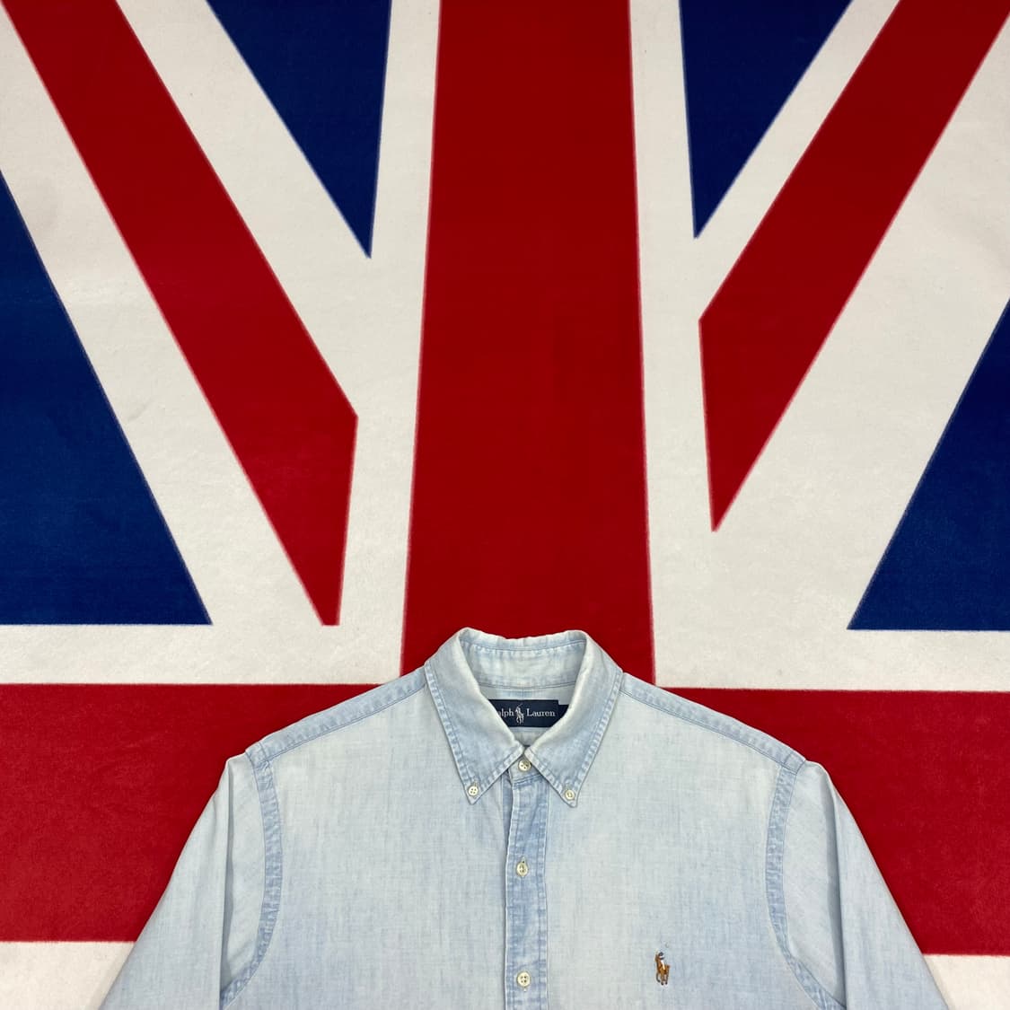 폴로 데님 셔츠 L 실측 XL  상품이미지2