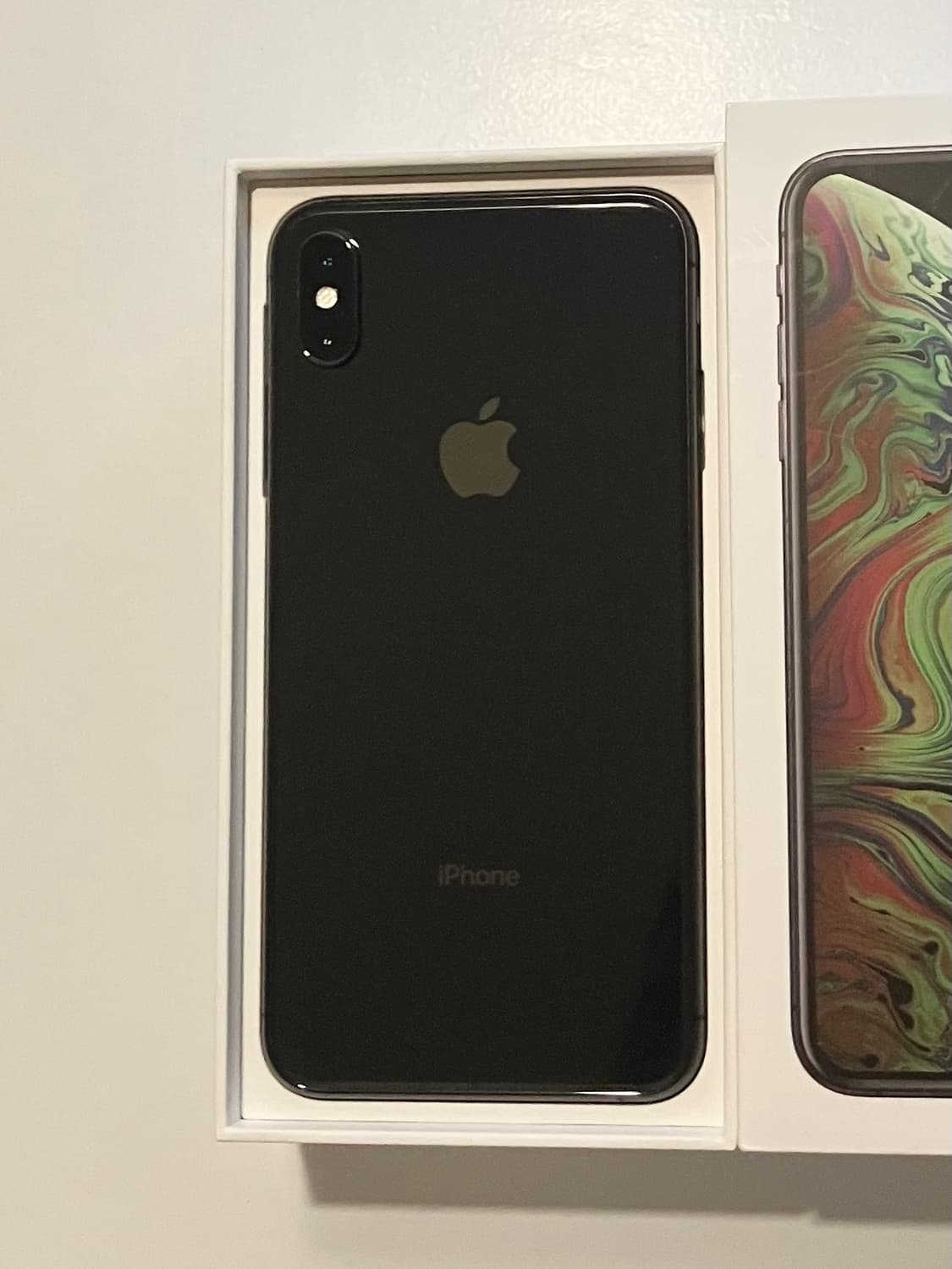 아이폰 Xs max 256 스페이스 그레이 배터리 96% 블랙 리퍼 상품이미지2