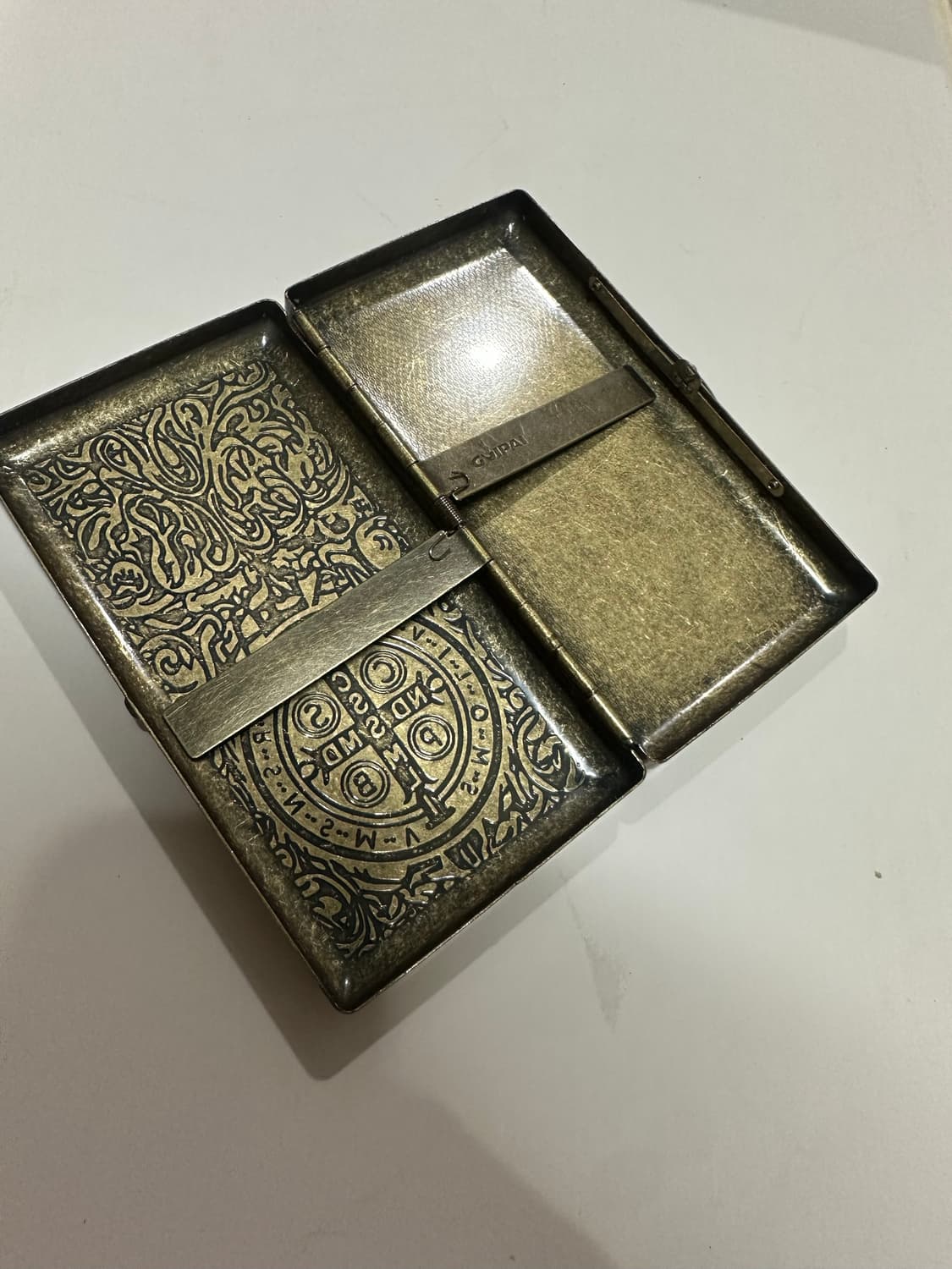 콘스탄틴 황동 담배케이스 상품이미지2