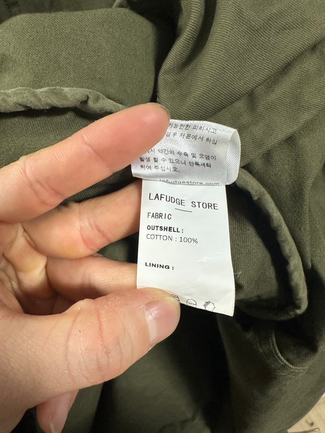 라퍼지스토어 피쉬테일 파카 상품이미지4