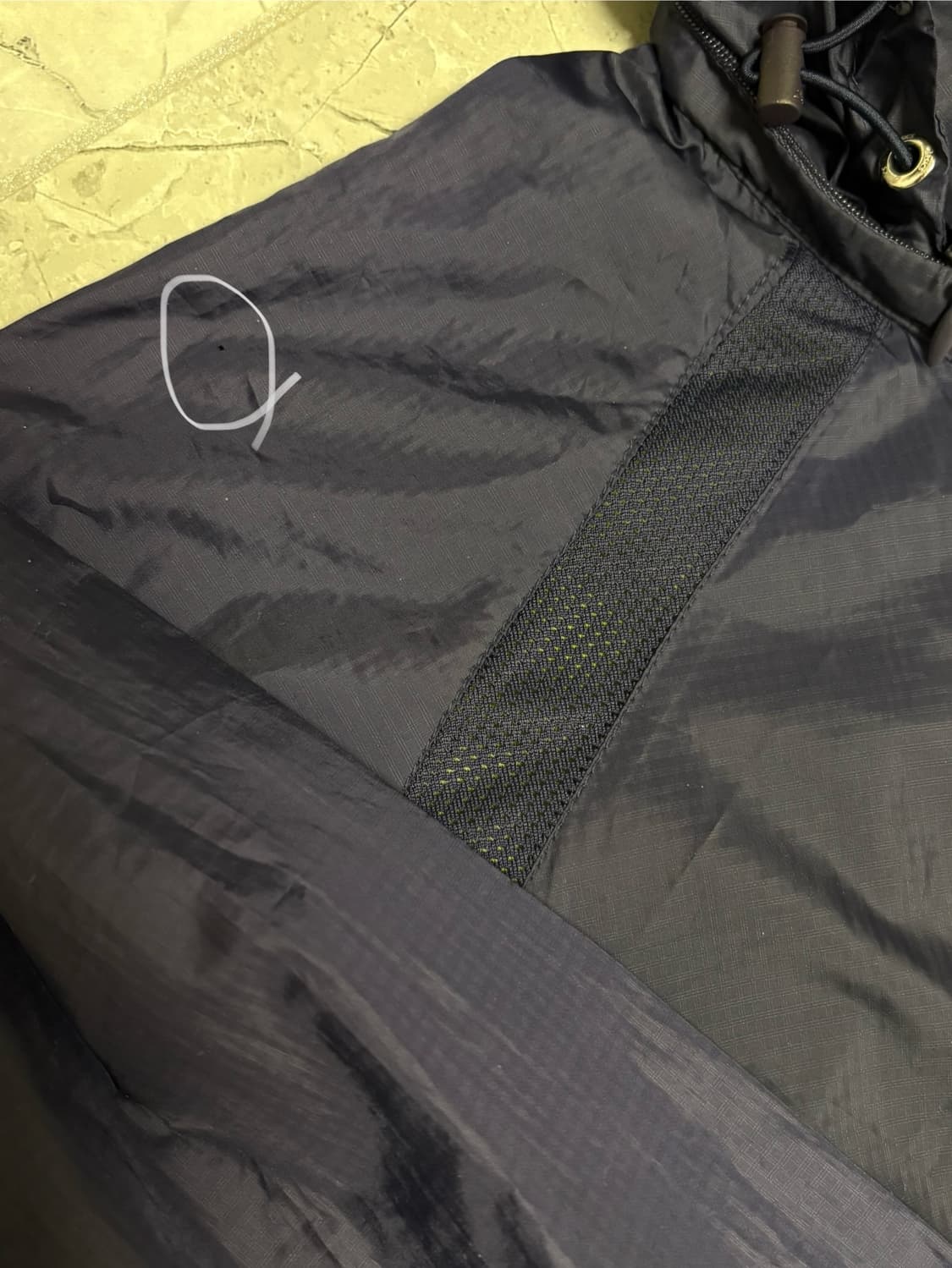 Asics navy windbreaker 상품이미지8