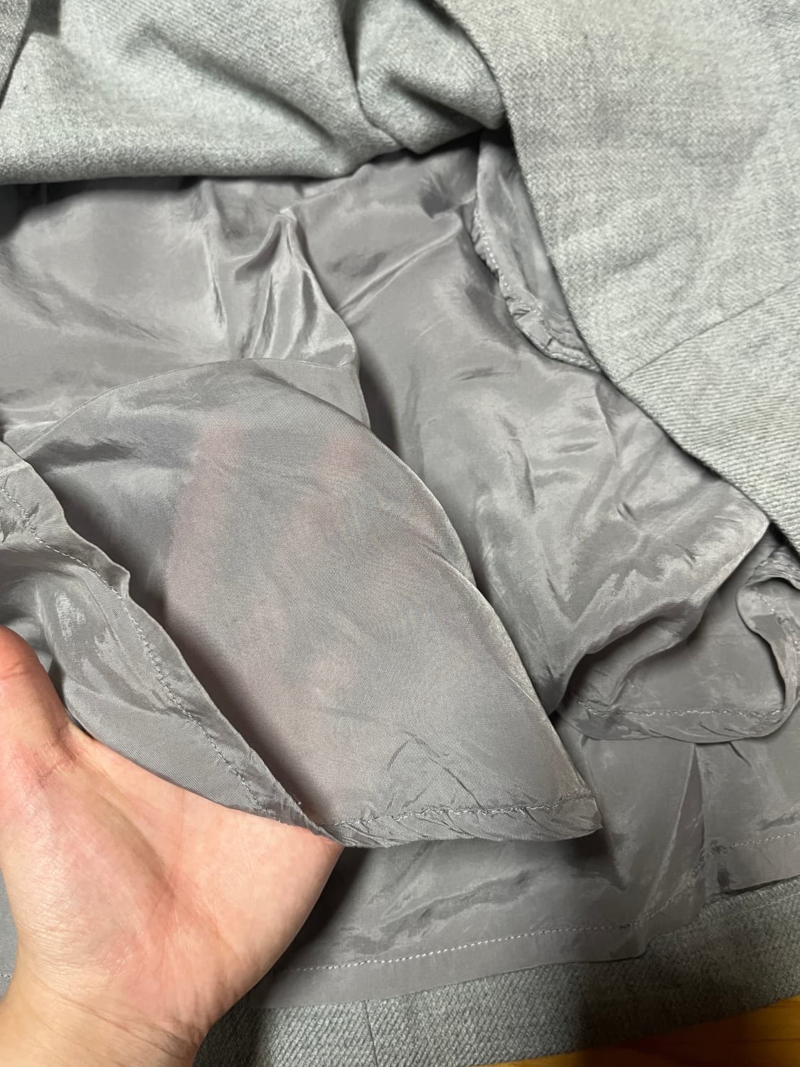 울 스커트 상품이미지3