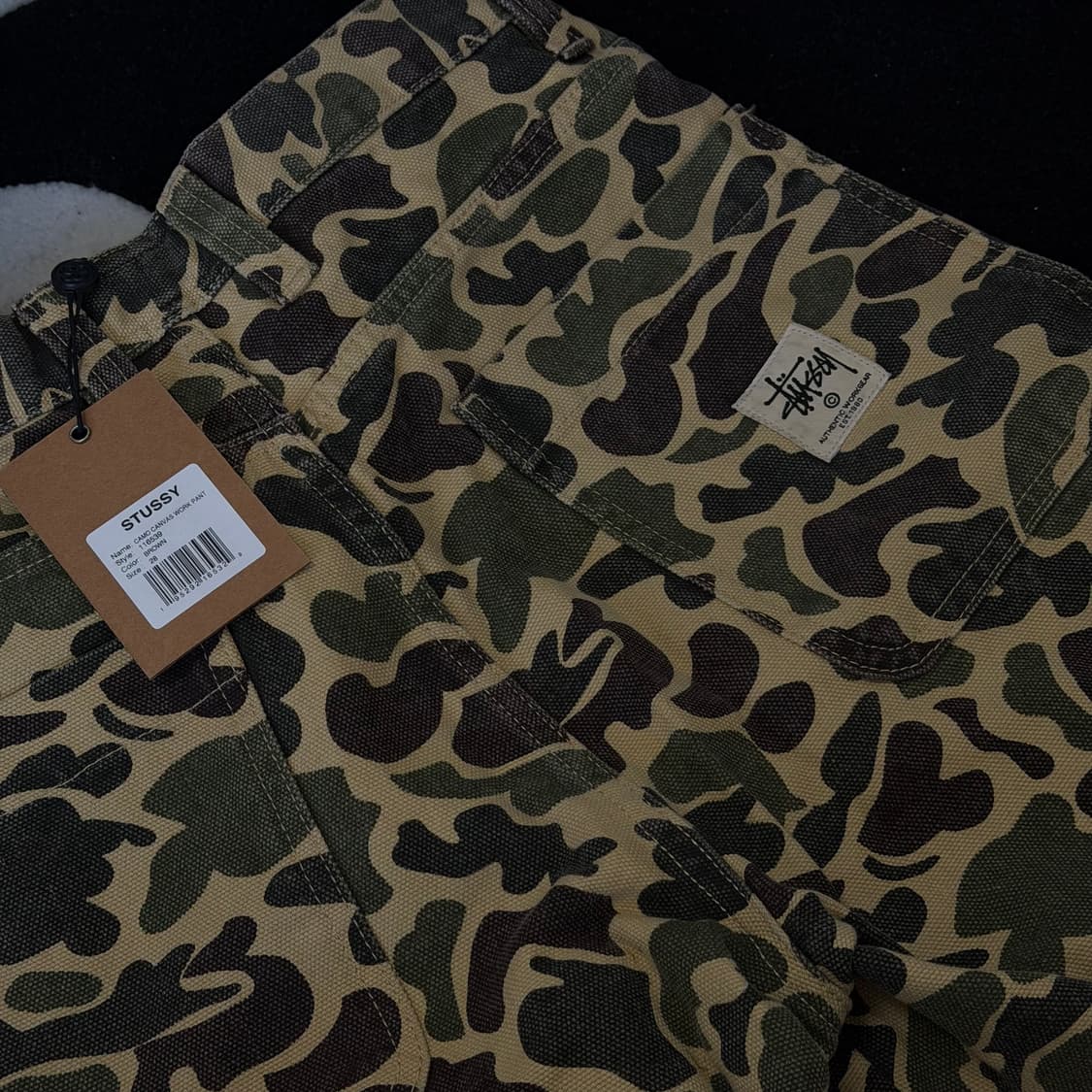 (28) 스투시 카모 워크팬츠 [새상품,택달림] 상품이미지6