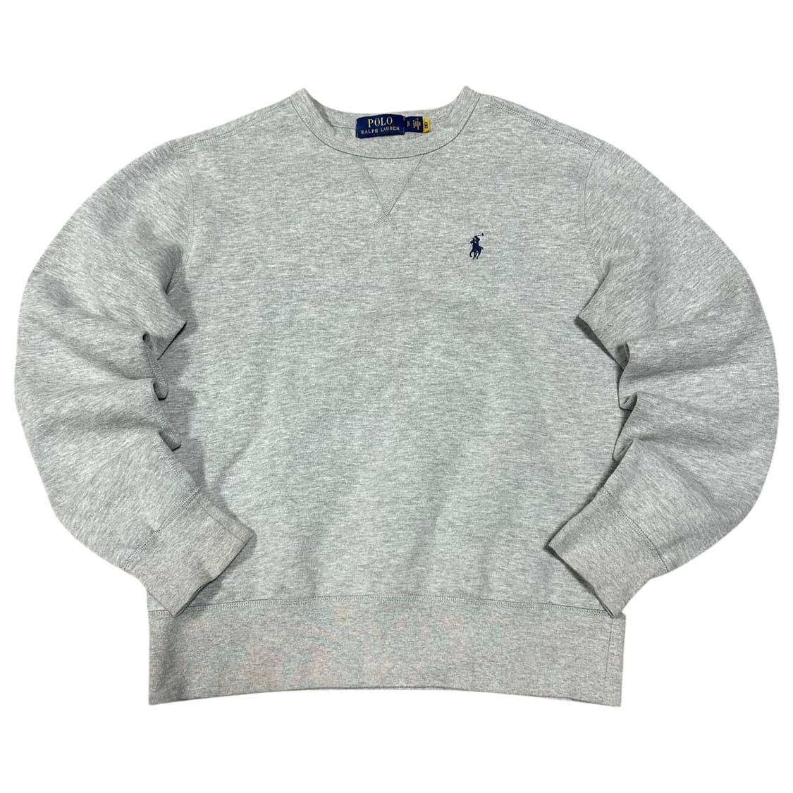 ✨ (바배) 폴로 랄프로렌 기모 멜란지 그레이 맨투맨  상품이미지1