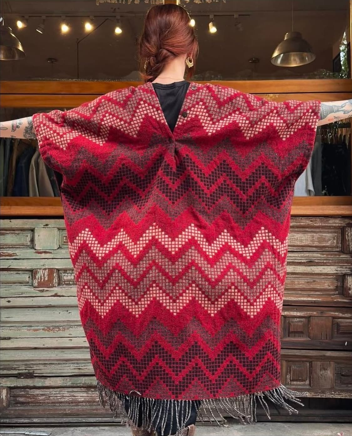 RRL 울 폰초 가디건 상품이미지3