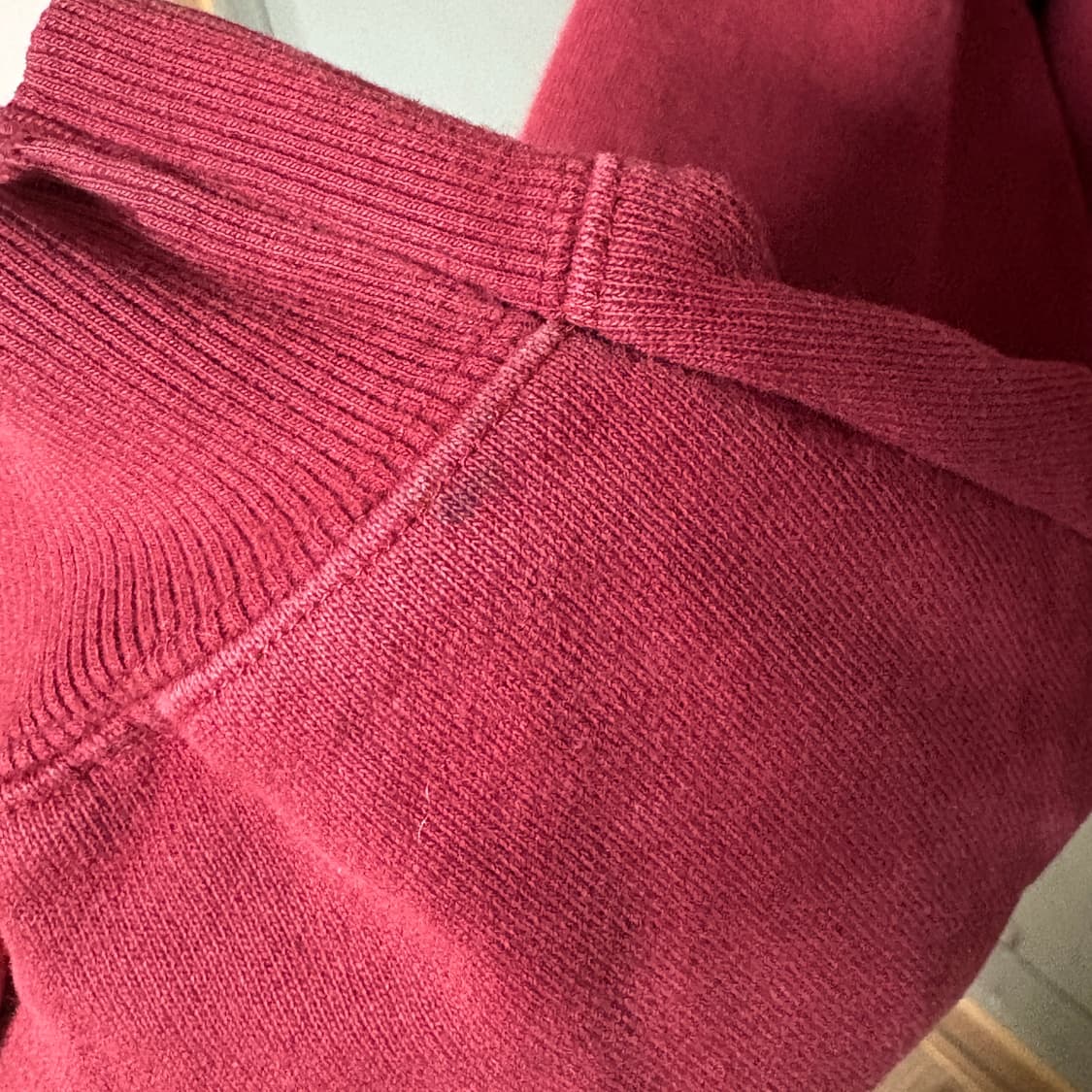 디스이즈네버댓 디네댓 후드집업 버건디 상품이미지3