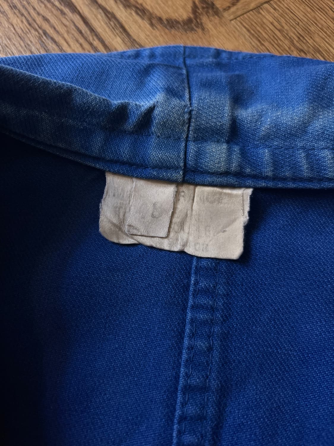 [M]90's Made in France 더티워싱 프렌치 워크자켓 상품이미지2