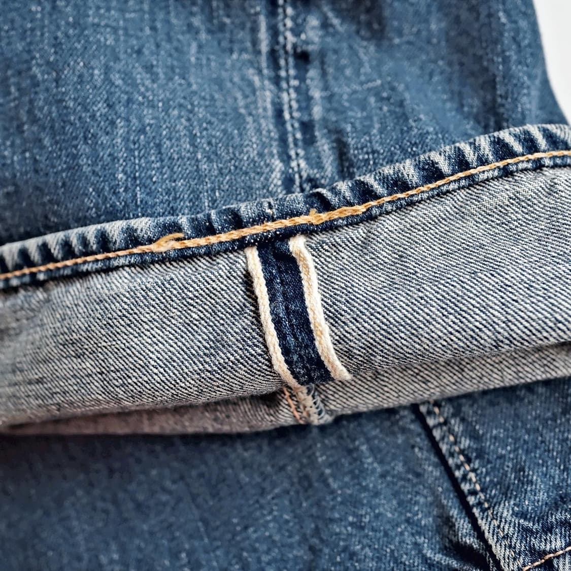 웨어하우스 lot1000 골드 셀비지 데님 28-29 상품이미지9