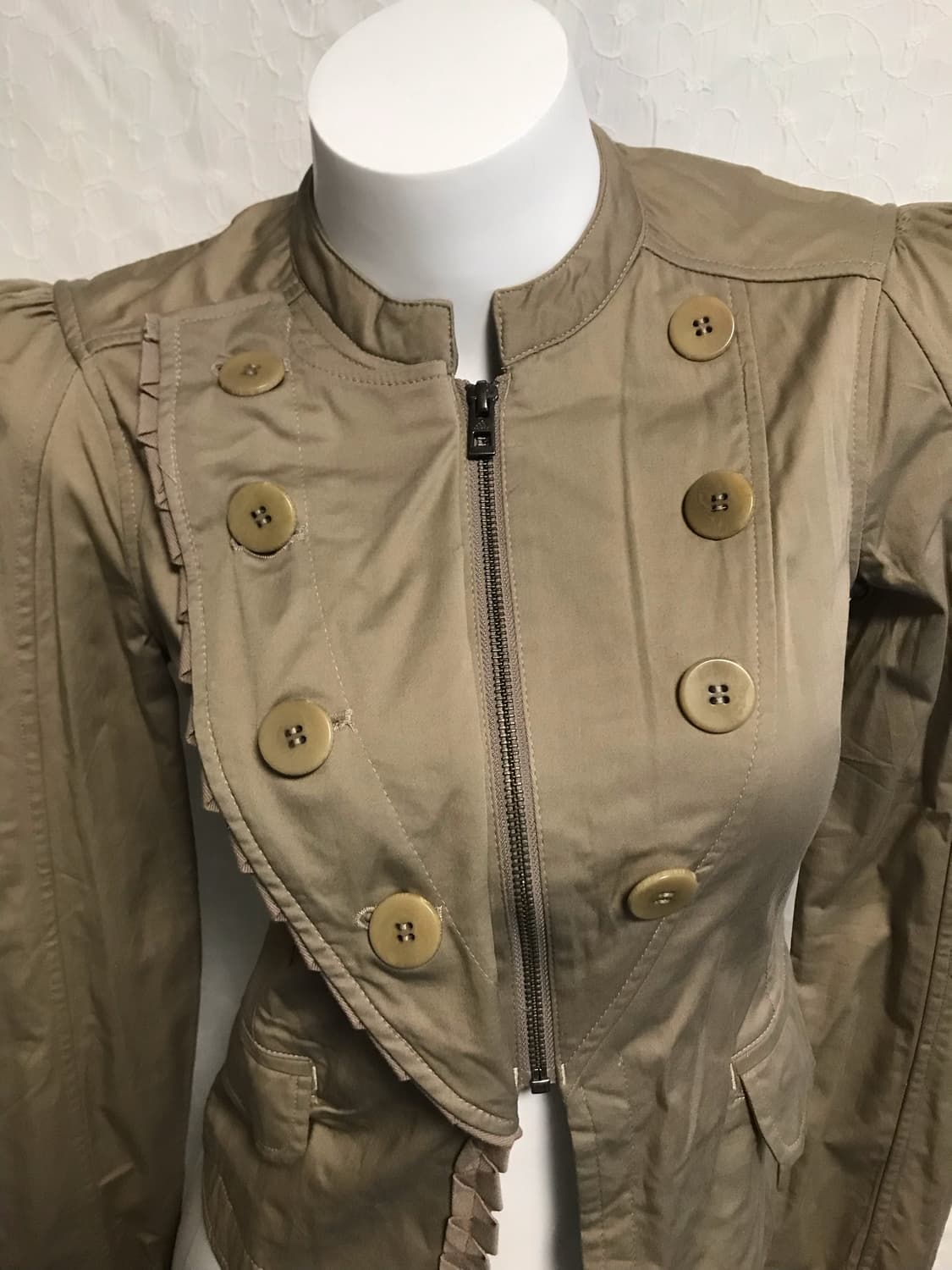 빈티지 아디다스x스텔라맥카트니 00s 아카이브 나폴레옹 버튼 자켓 상품이미지5