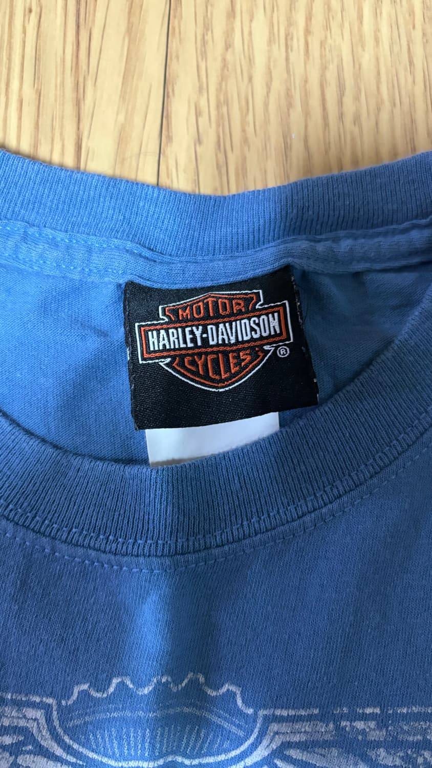 90s Harley Davidson OLYMPIA T-shirt 상품이미지5