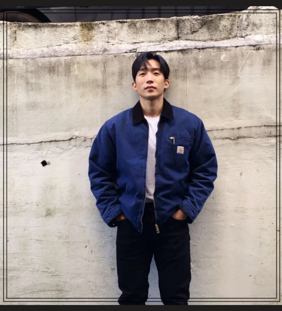 칼하트Wip og디트로이트 에어포스블루 L 상품이미지3