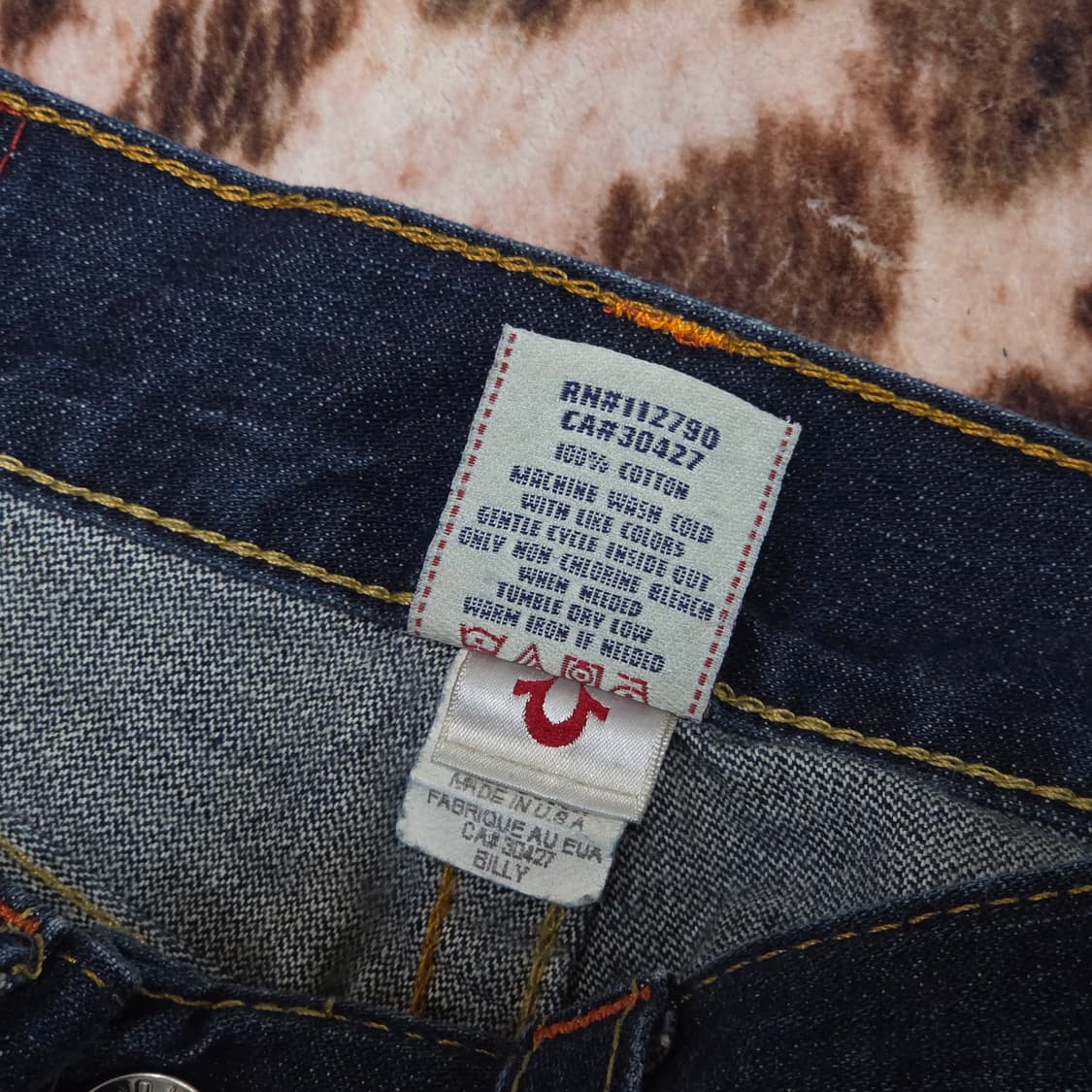 트루릴리전 빌리 진청 데님 팬츠 상품이미지10