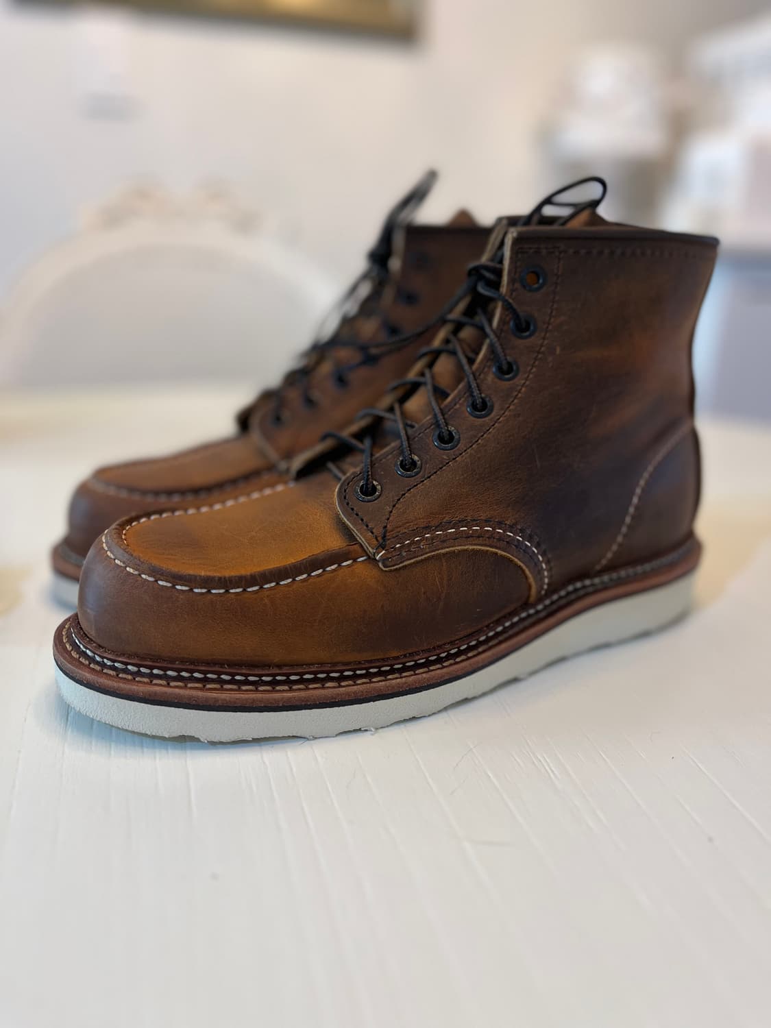 레드윙 6인치 목토 1907 - 카퍼 러프앤터프 7.5D 255mm 상품이미지2