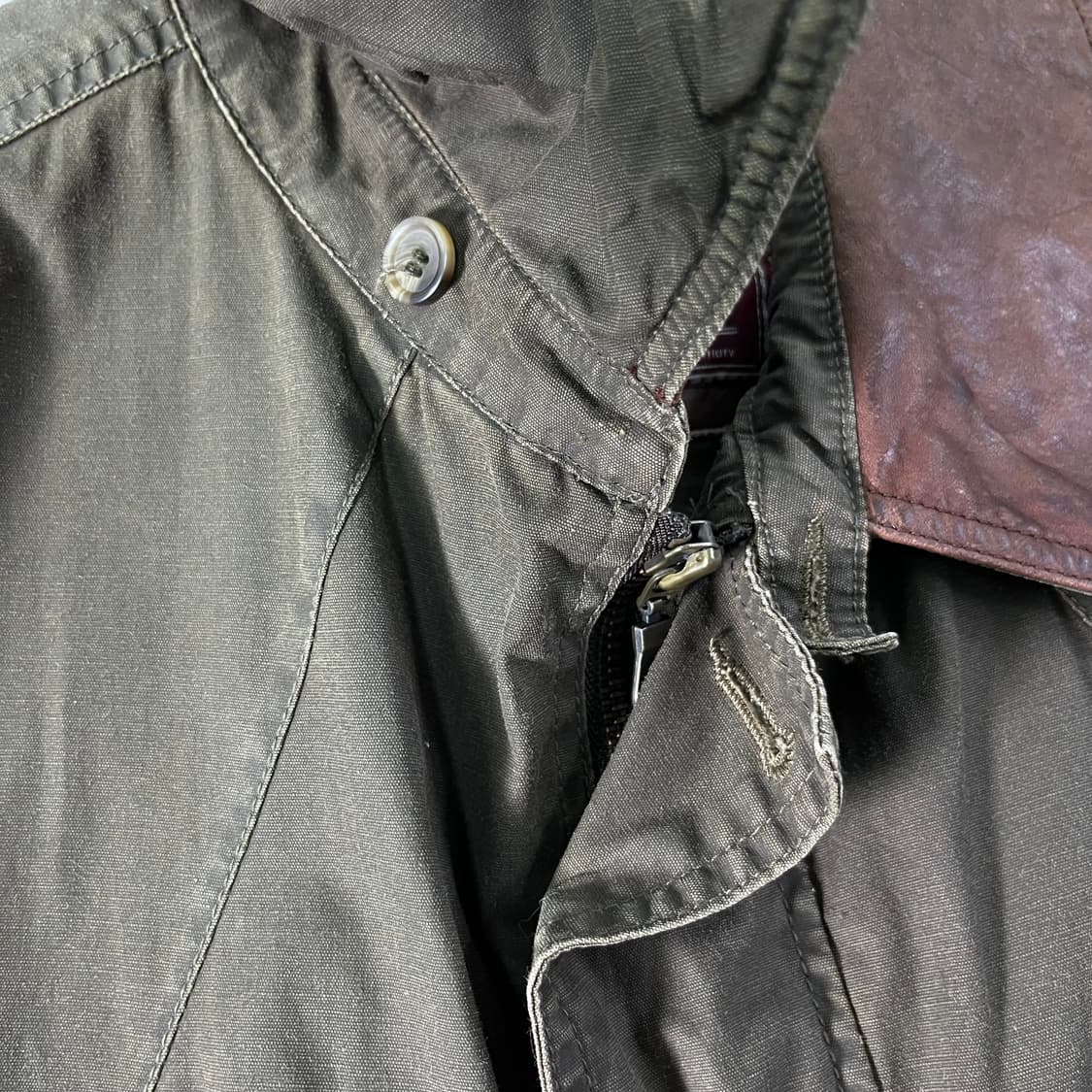 100 90s 빈티지 말보루 레더 야상자켓 상품이미지4