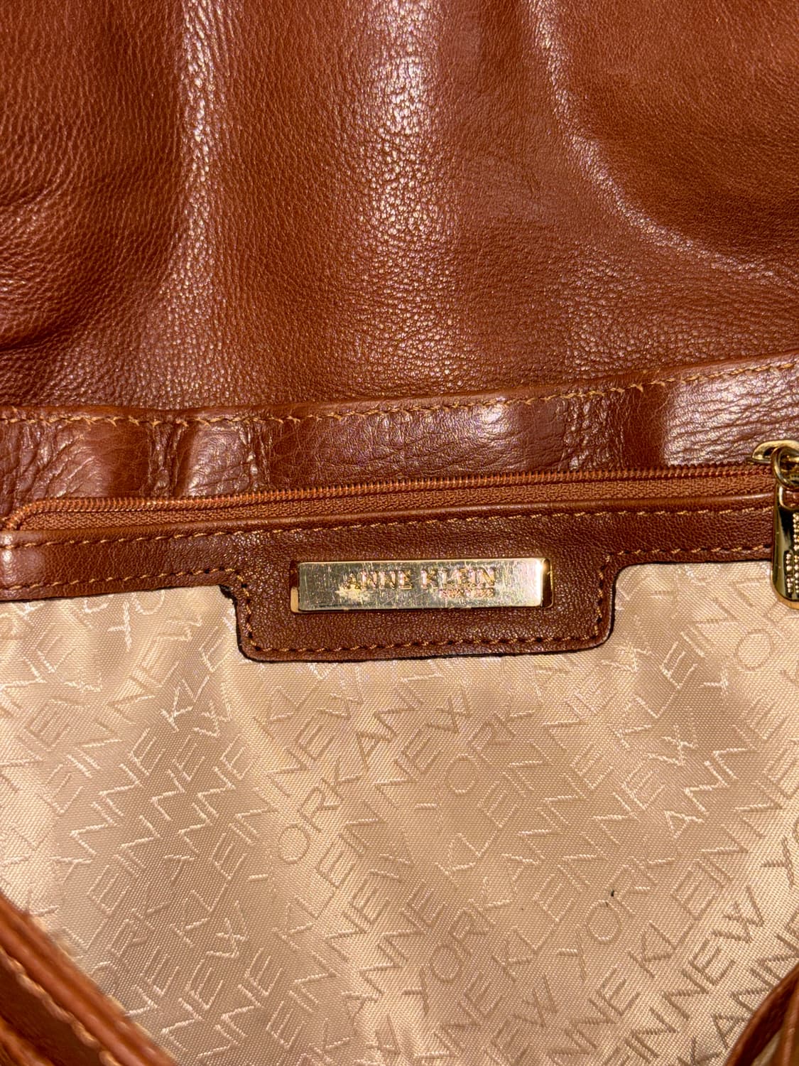 Anne Klein brown leopard chain 숄더백  상품이미지6