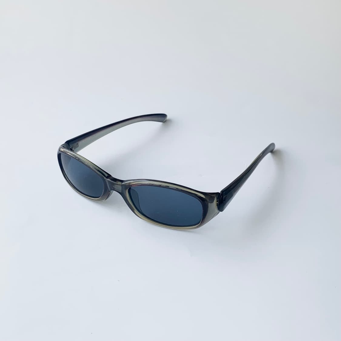 960 카키 오벌 사각 오버사이즈 남녀공용 뿔테 선글라스 상품이미지2