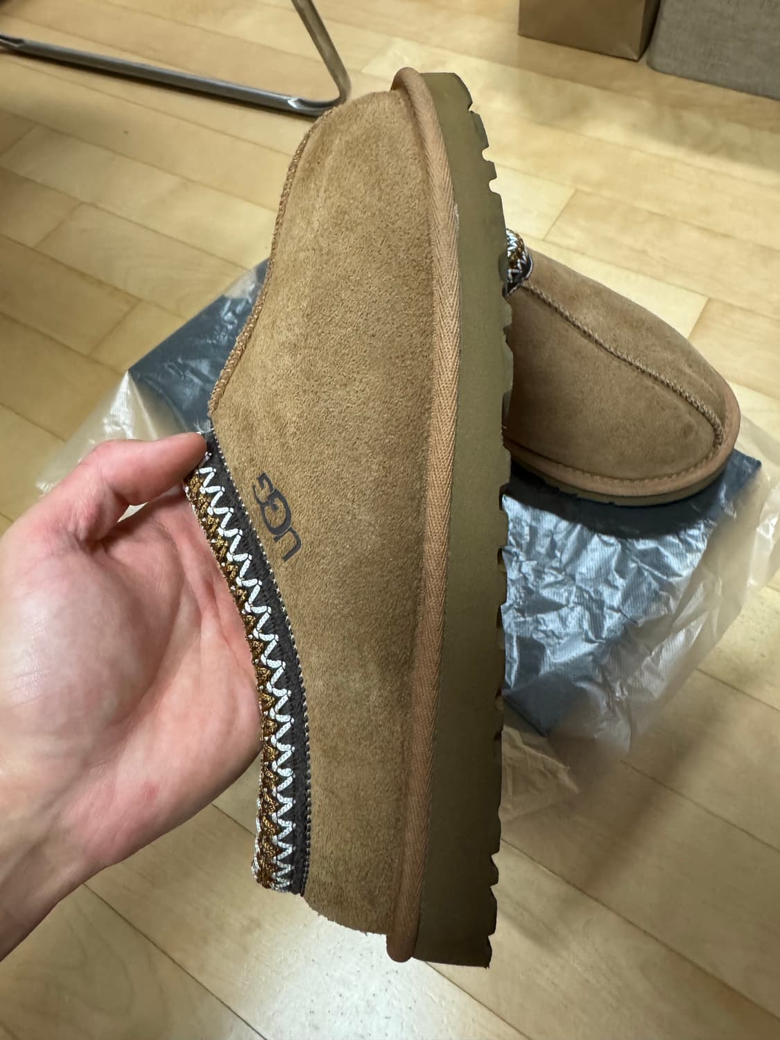 (260)어그 타스만 슬리퍼 체스트넛 상품이미지2