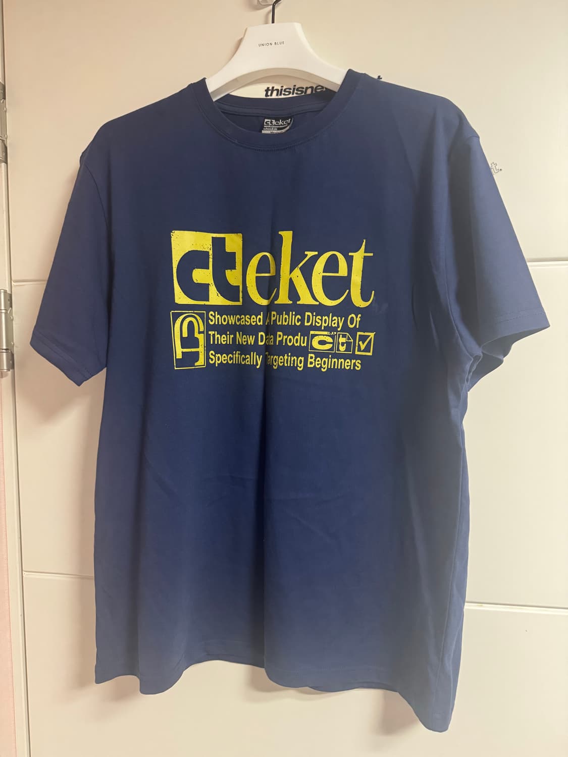 [M] 테켓 plan tee Navy 상품이미지2