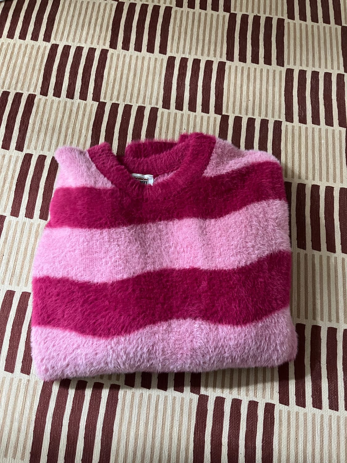 비전스트릿웨어 스트라이프 니트 M 상품이미지2