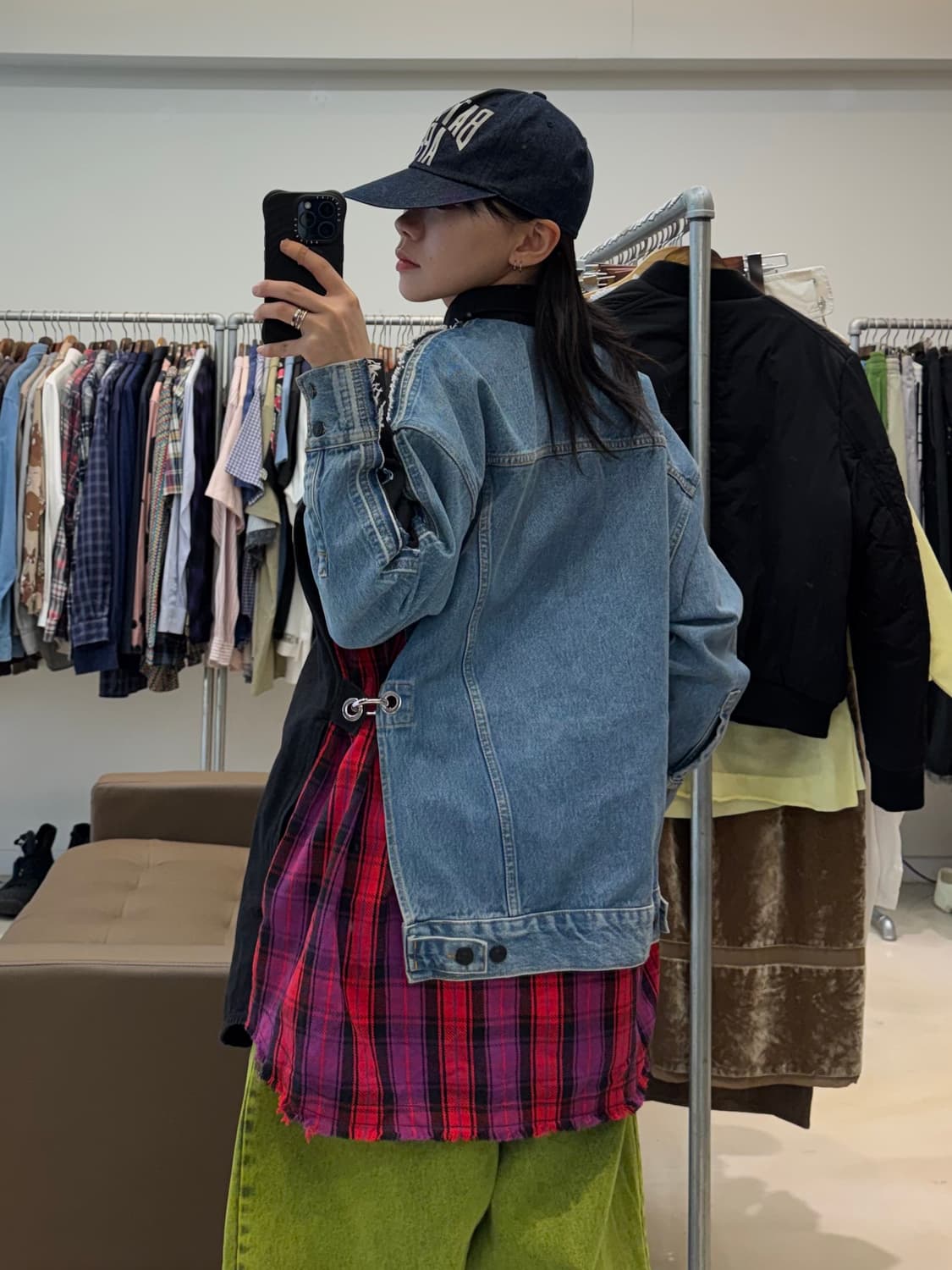 디젤 DE-LIFIE 데님 원피스  상품이미지5