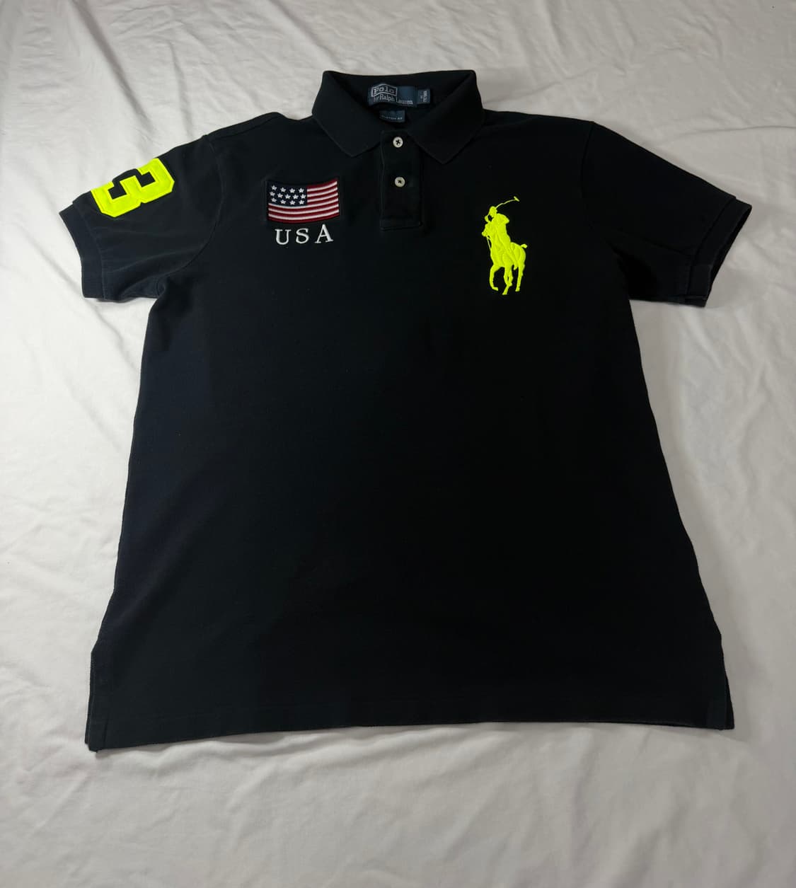 폴로 랄프로렌 빅포니 성조기 카라티 상품이미지4