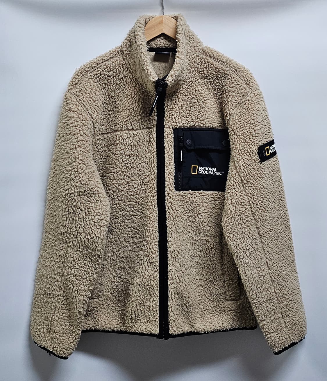 내셔널지오그래픽 뽀글이 플리스자켓 XL 상품이미지1