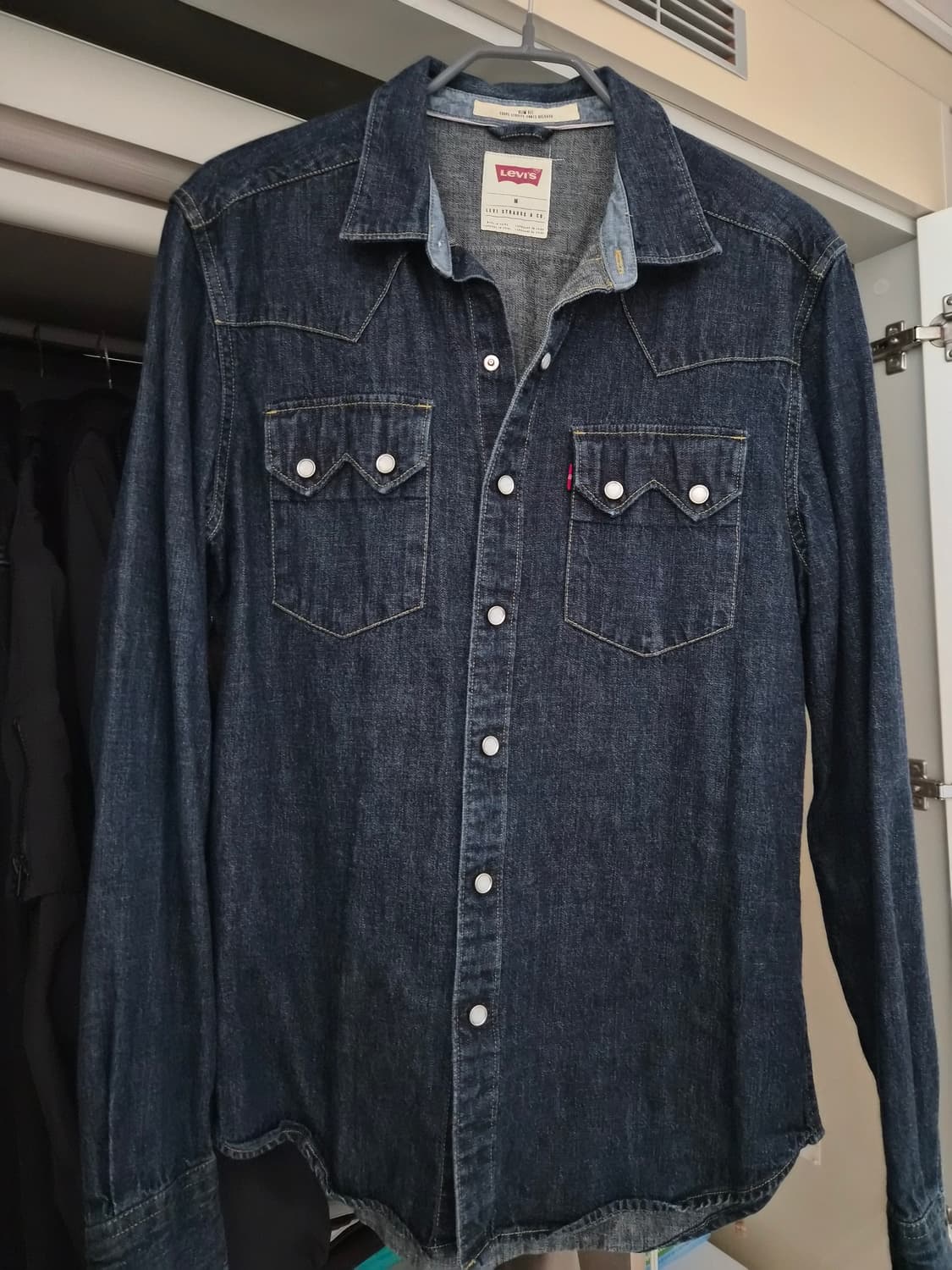 리바이스 데님 셔츠 M 상품이미지1
