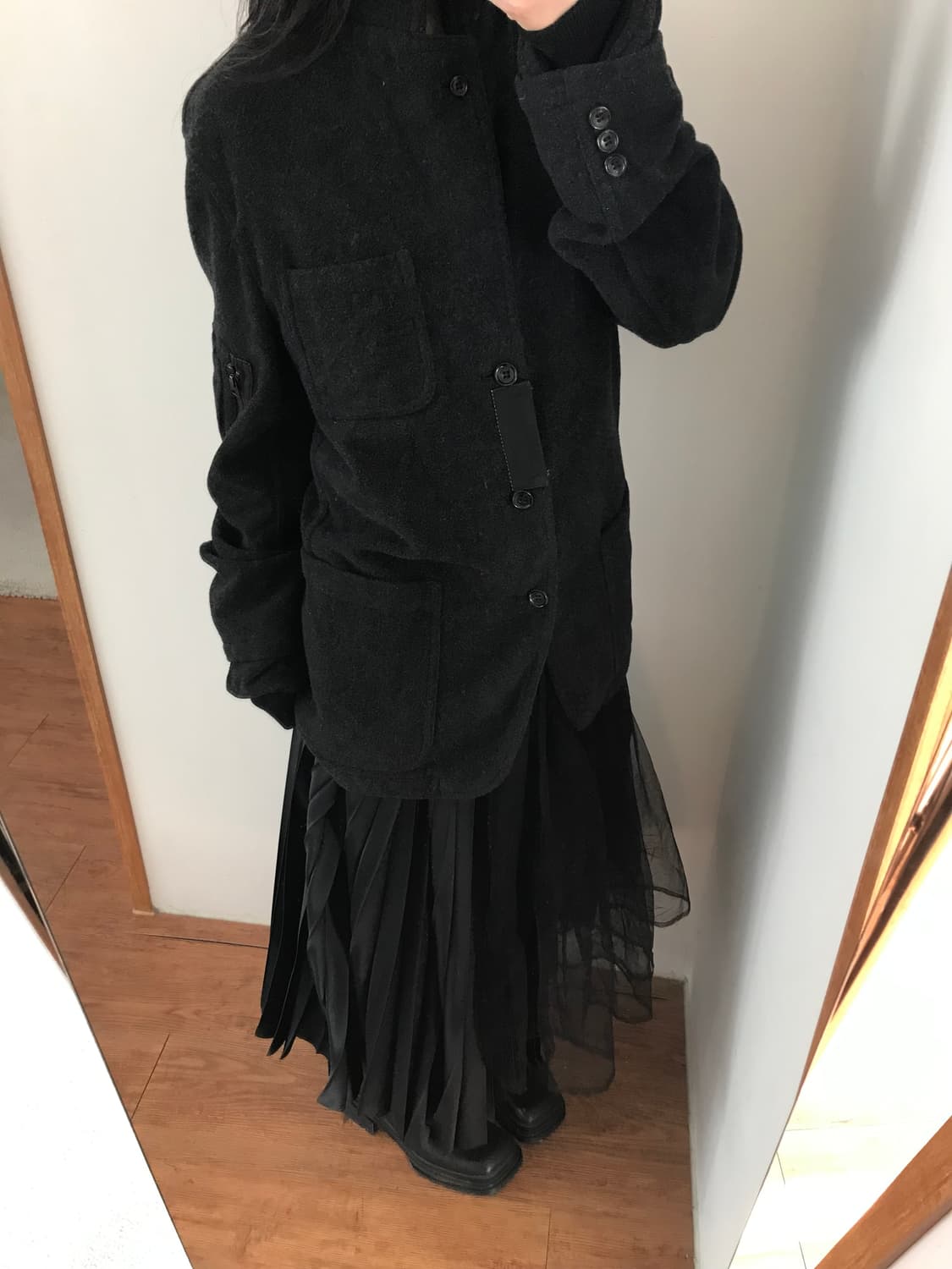 comme des garcons homme wool jk AD2005   상품이미지4