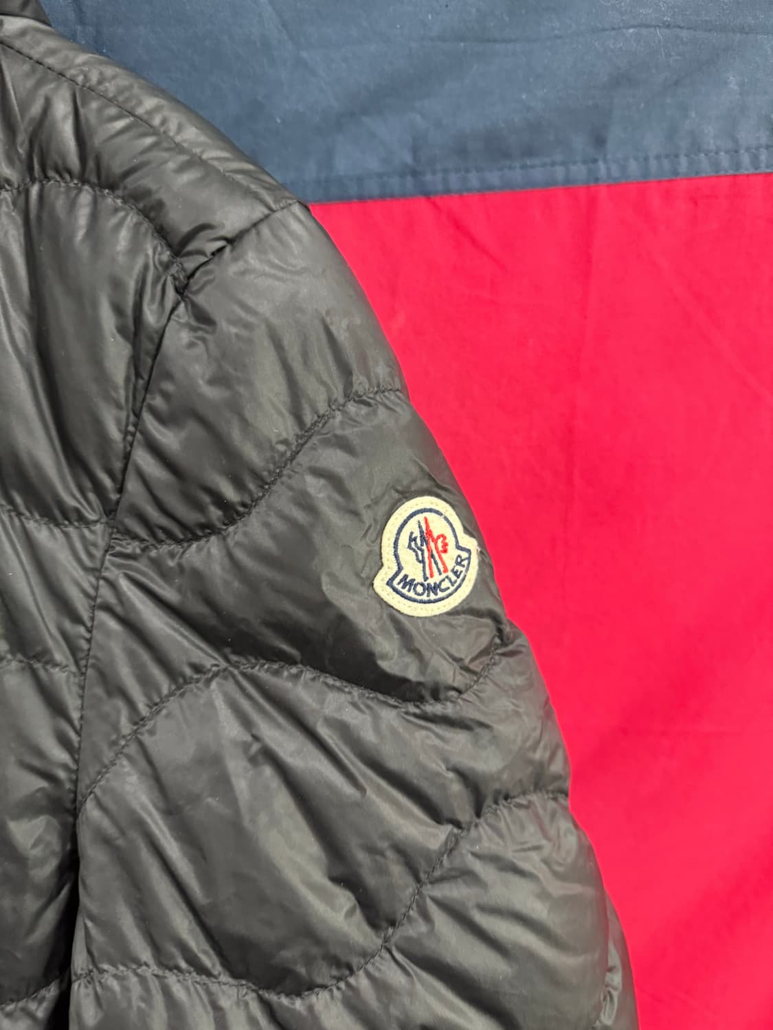 몽클레어 duvoc 퀼팅 구스다운 후드 롱자켓 4사이즈 블랙 상품이미지10