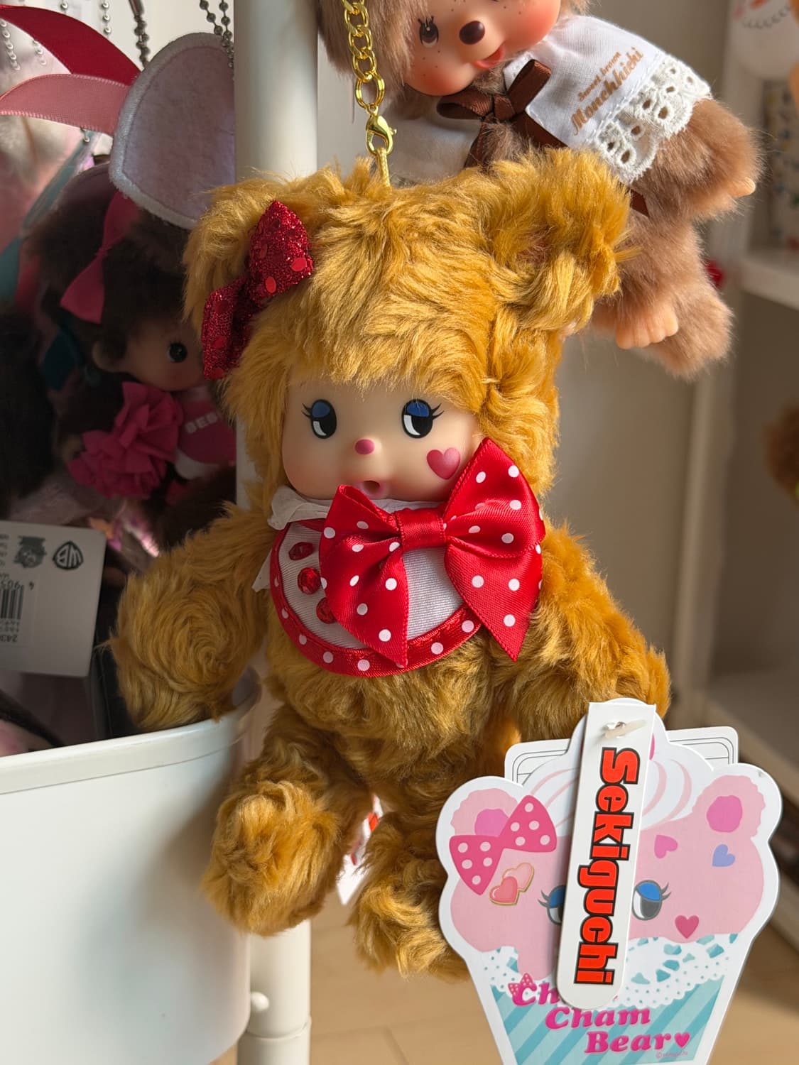 몬치치 챰챰베어 브라운 키체인 상품이미지1