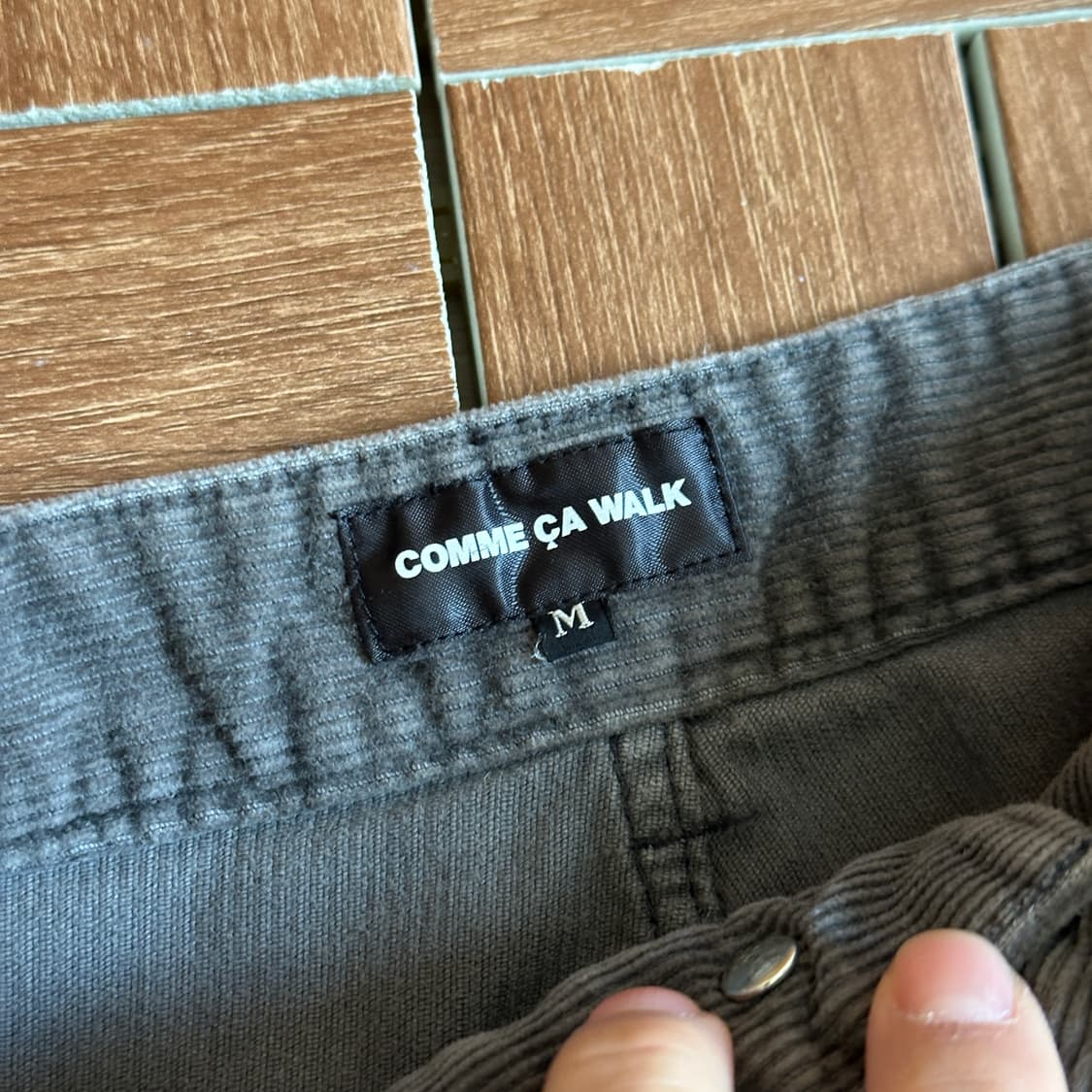 Comme ca walk side line corduroy pants 상품이미지7