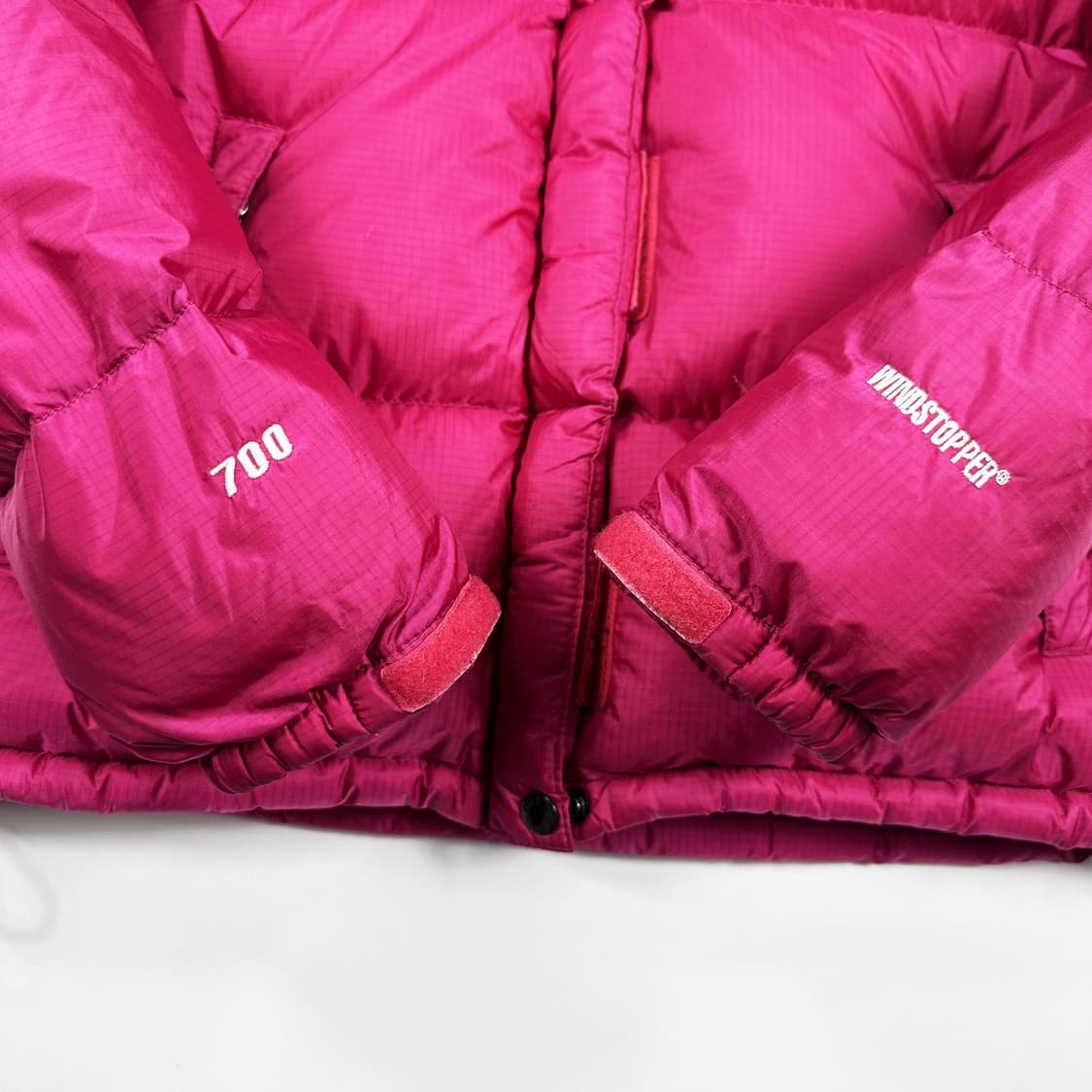 노스페이스 윈드스토퍼 700 드롭 핑크 패딩 (L 여성추천) 상품이미지8