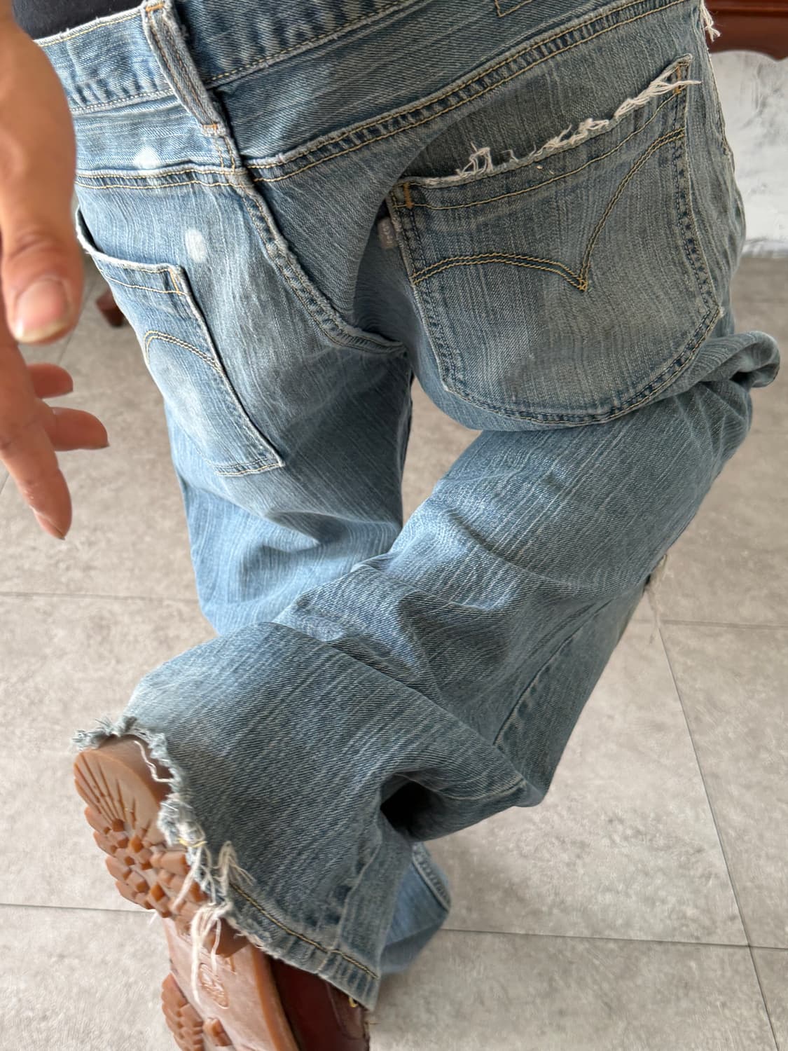 리바이스 실버탭 부츠컷 TRUE BOOT  상품이미지6