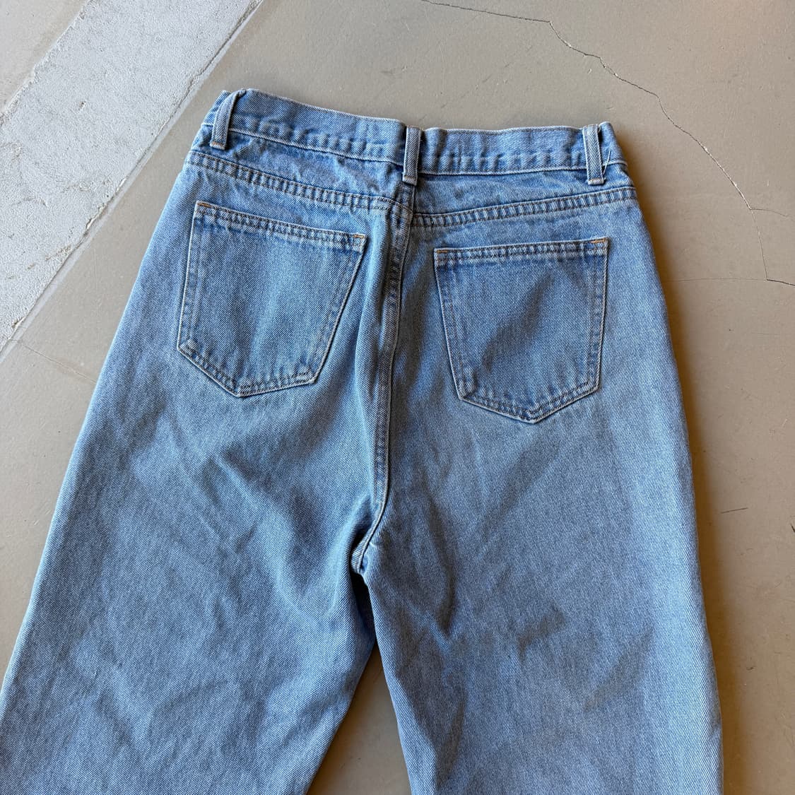 메종 김해김 하트 프린트 플레어 데님 팬츠 상품이미지5