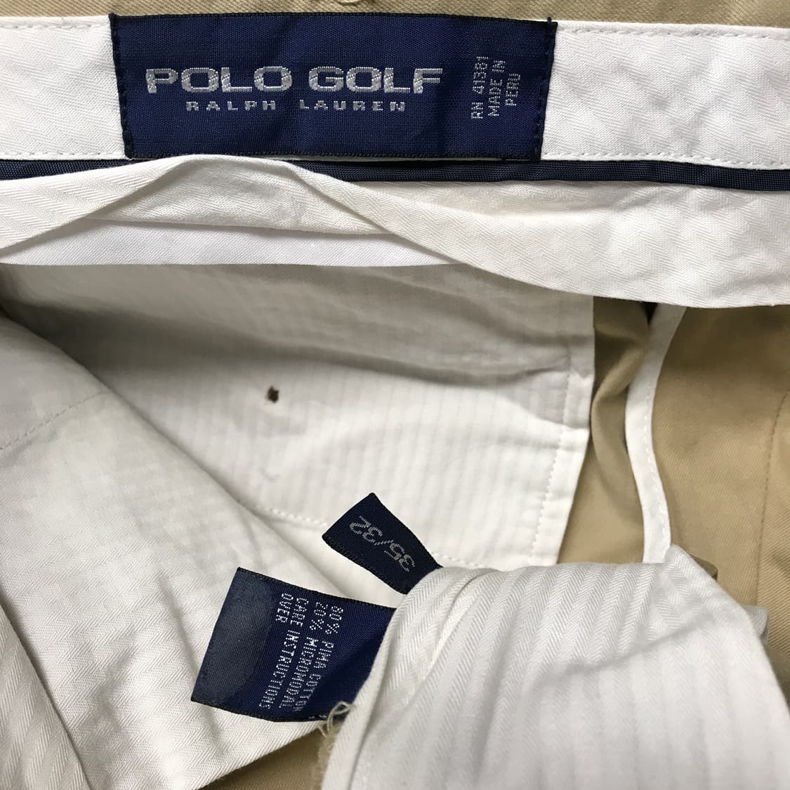 폴로 랄프로렌 치노 팬츠 베이지 35/32 상품이미지5