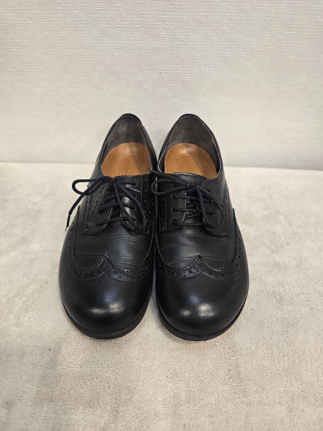 버켄스탁 라라미로 블랙 윙팁 구두 230 상품이미지2